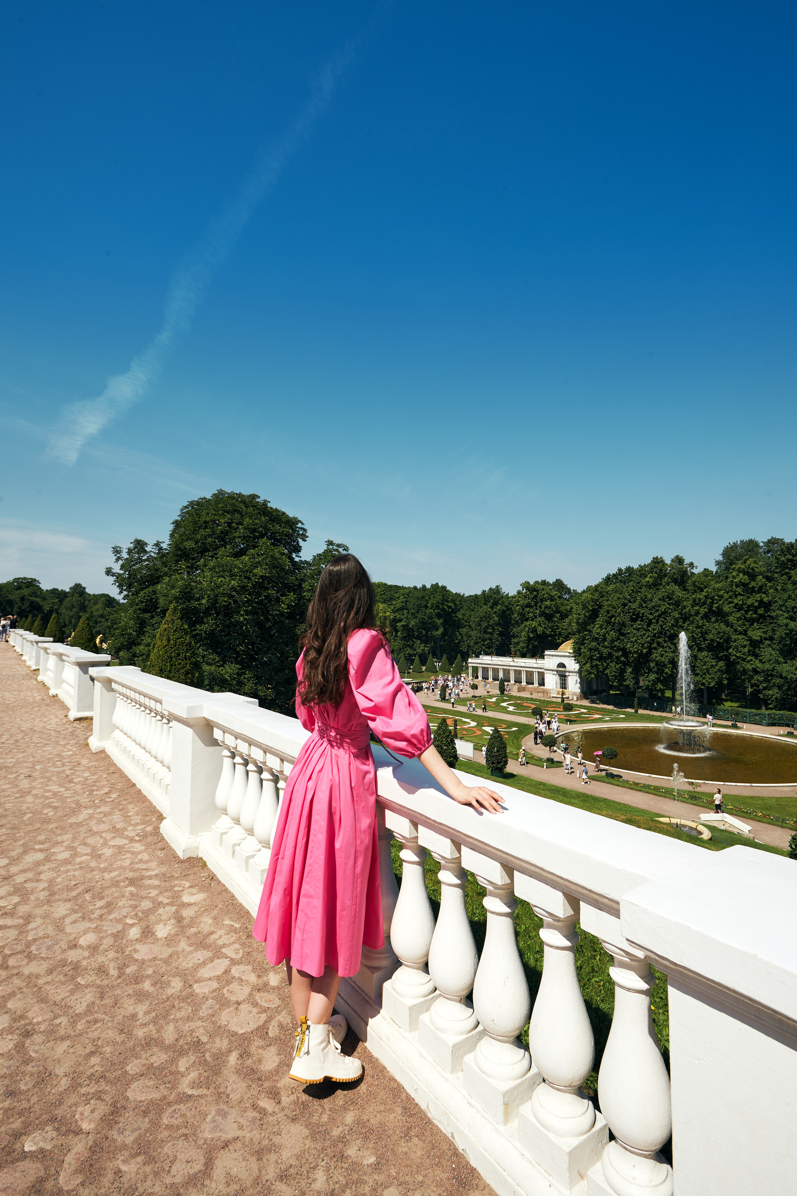 День в Петергофе. Одежда из Санкт-Петербурга СИНИОКО