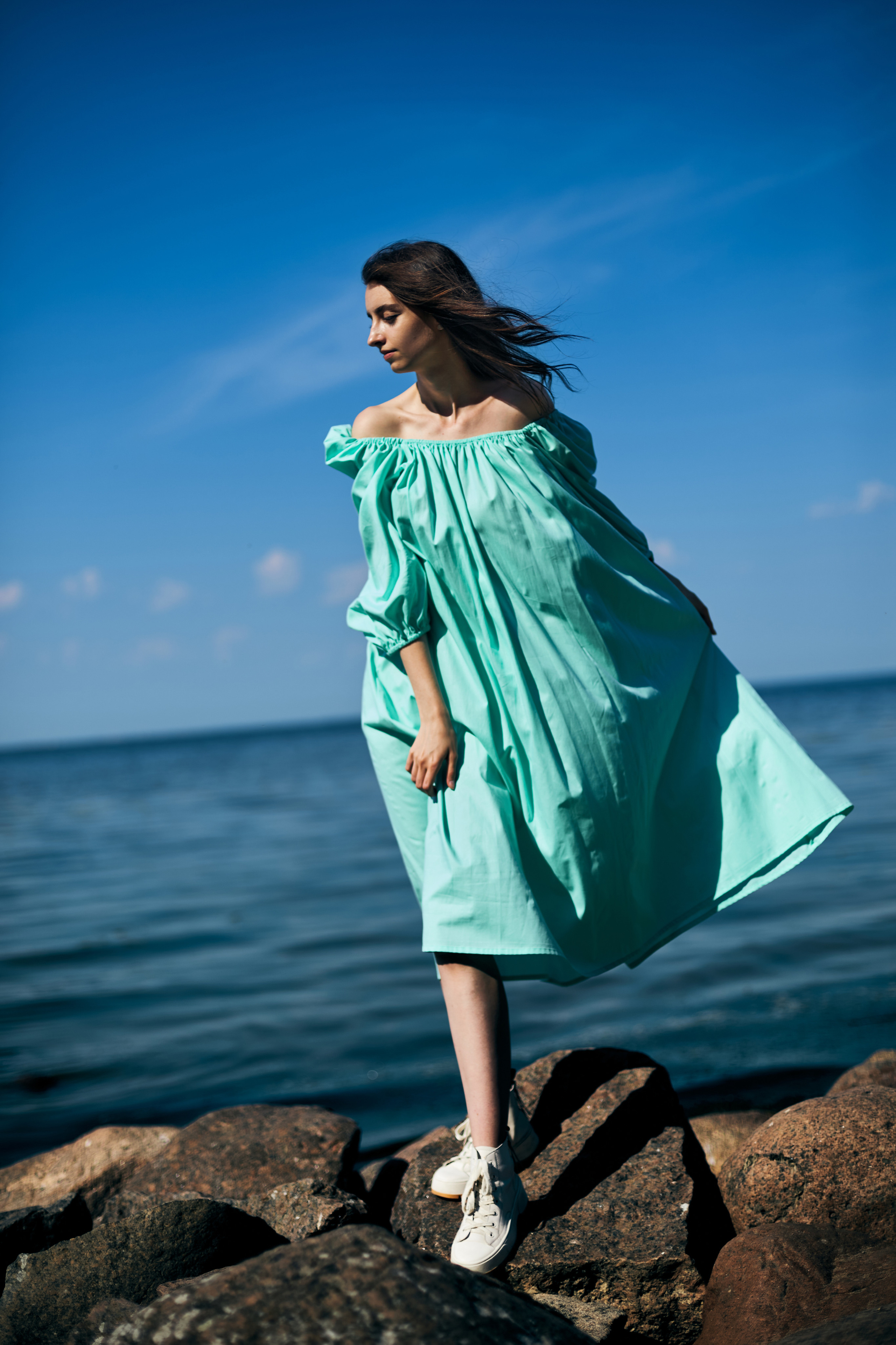 День в Петергофе. Одежда из Санкт-Петербурга СИНИОКО