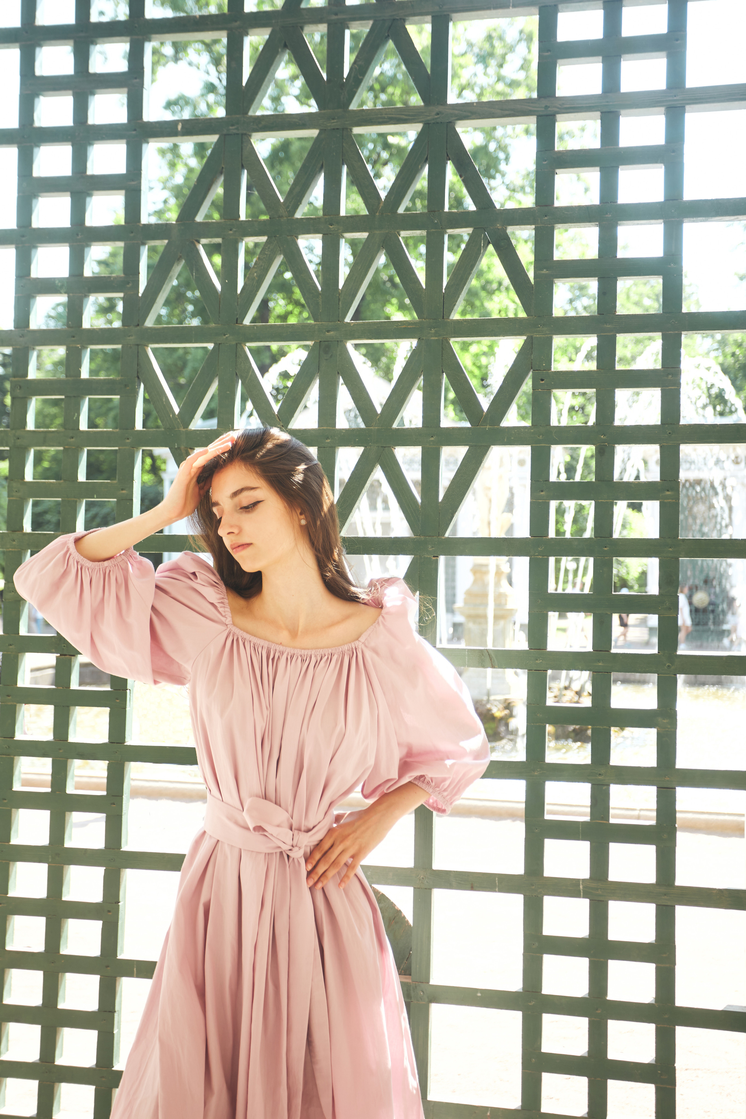 День в Петергофе. Одежда из Санкт-Петербурга СИНИОКО