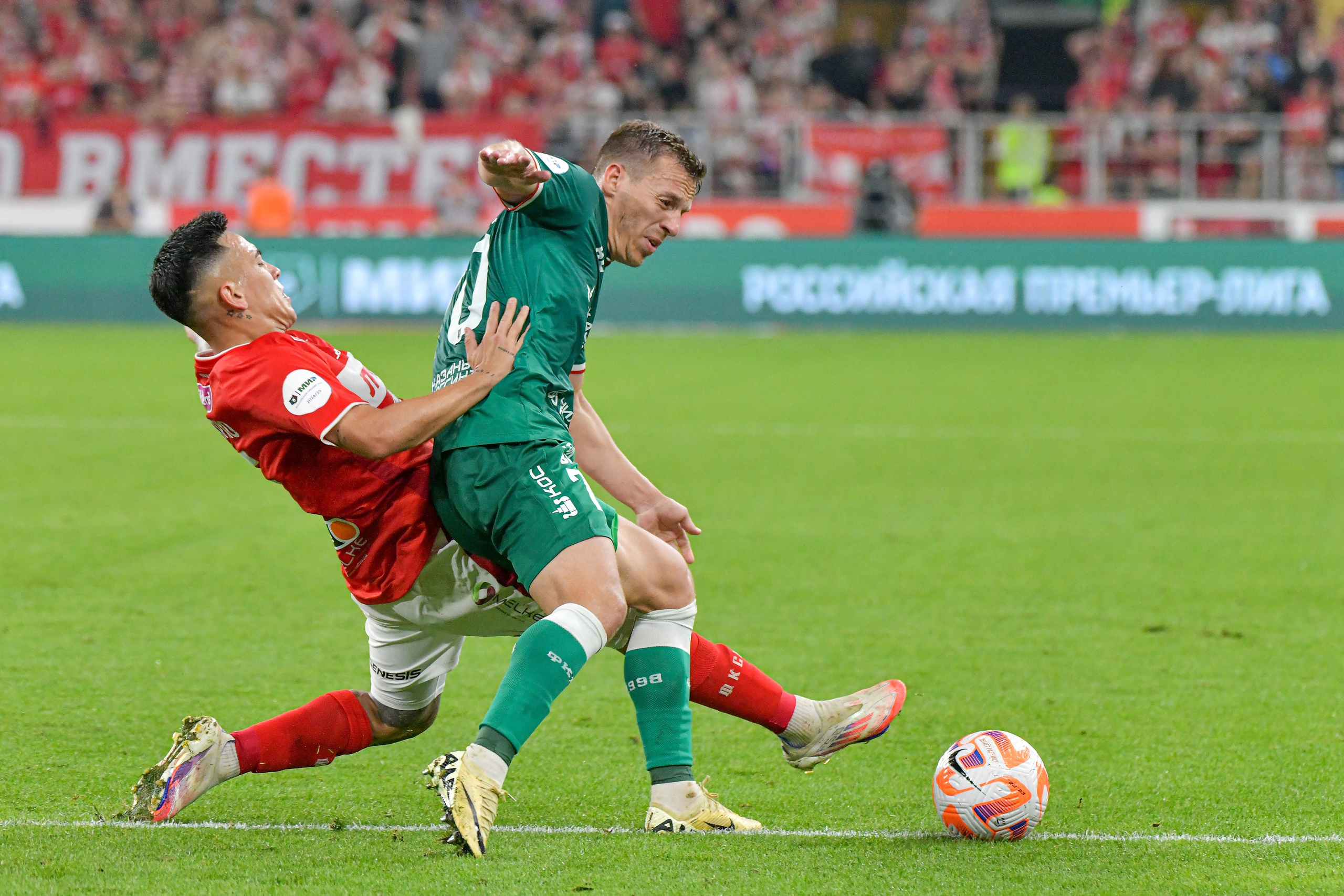 ФК «Спартак-Москва» — ФК «Рубин» 》1:0《 Чемпионат России по футболу. Российская Премьер-Лига. 7 тур. 31.08.2024 «Лукойл Арена» г. Москва. Свой взгляд через объектив