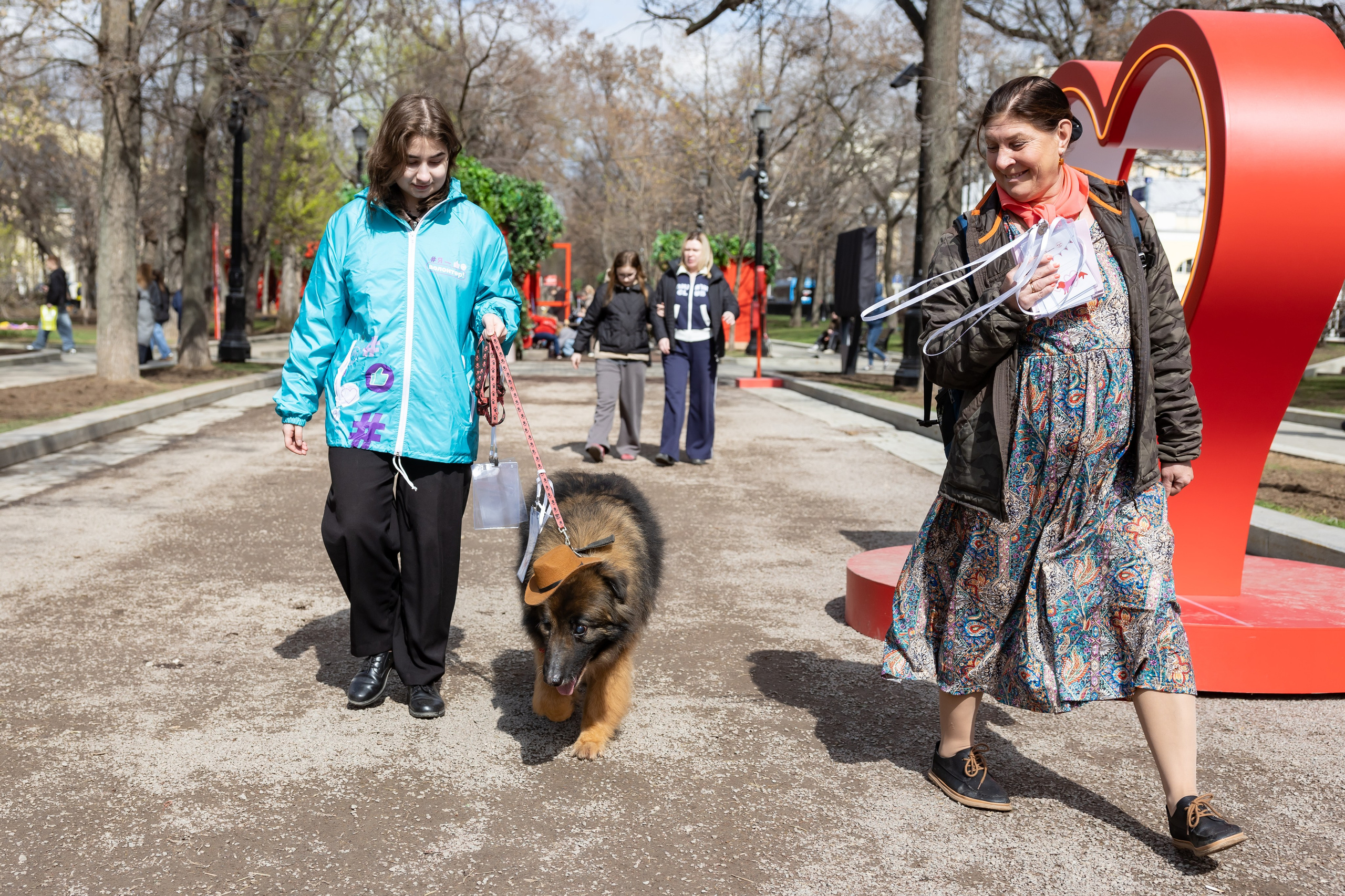 Проект «Моспитомец» на Тверском бульваре. Фотограф Владимир Охрименко