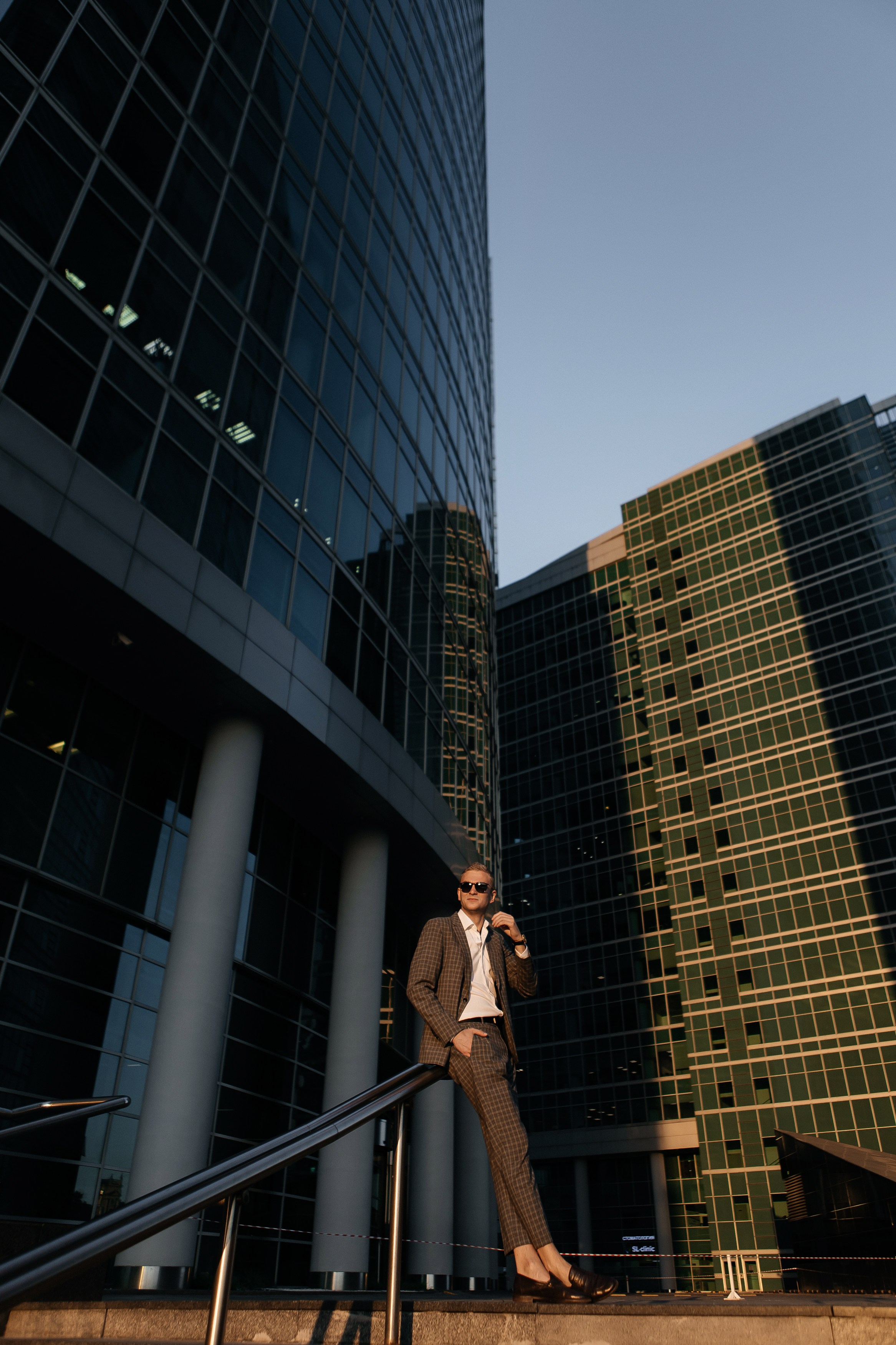 Moscow City бизнес портрет. Фотограф в Москве Дмитрий Жарков