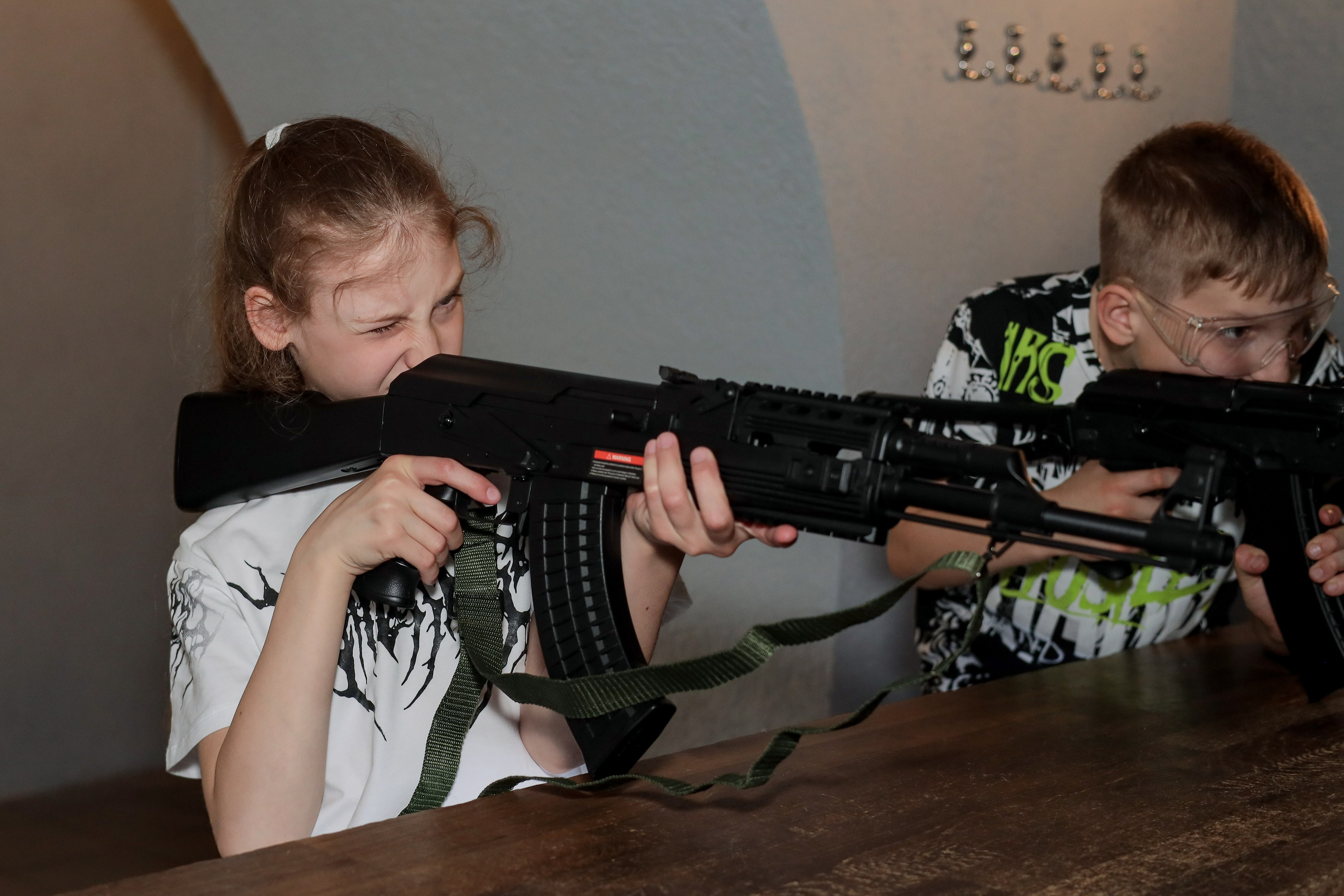 День рождение в стрелковом клубе. Фотограф Надршина Лилия