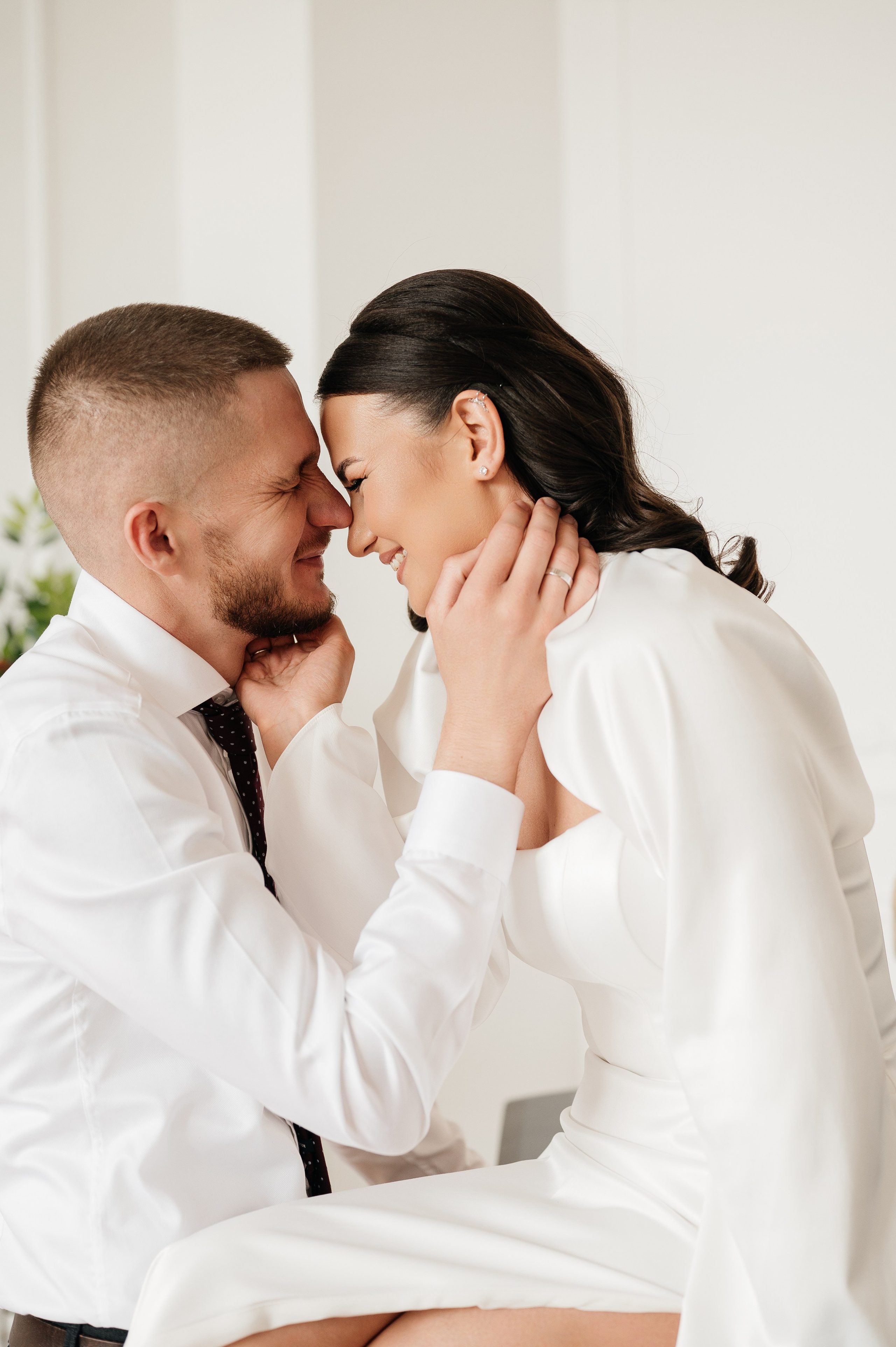 Свадебная фотосессия в студии. Свадебный и семейный фотограф в Краснодаре Алина Мельник