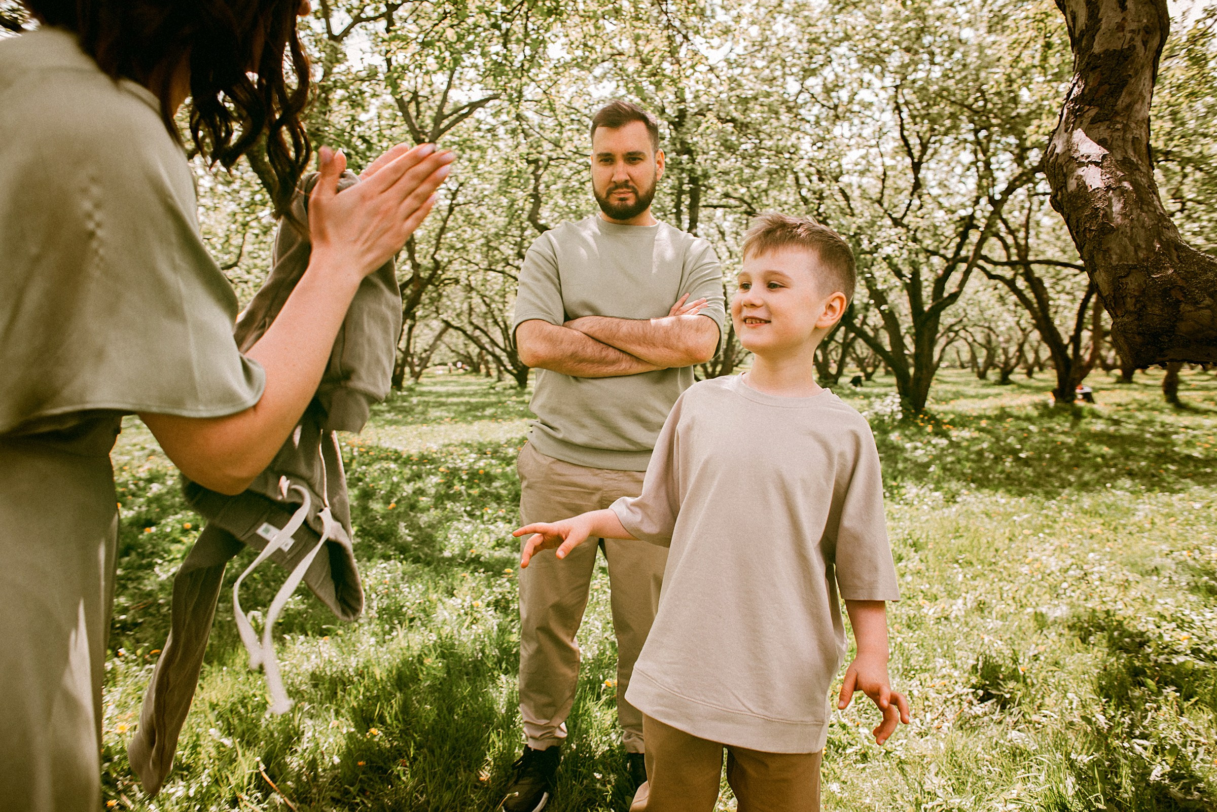 Лена и ее семья. Фотограф Шудра Яна