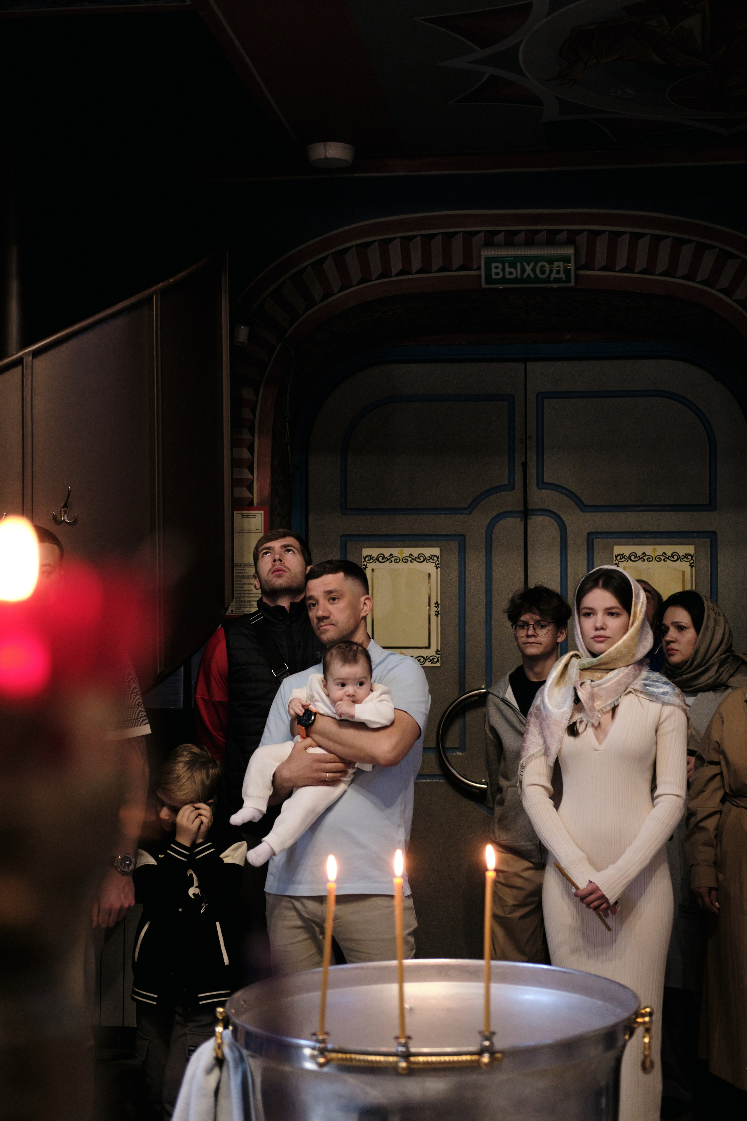 Крещение младенца. Фотограф в Анапе и Краснодаре Тина