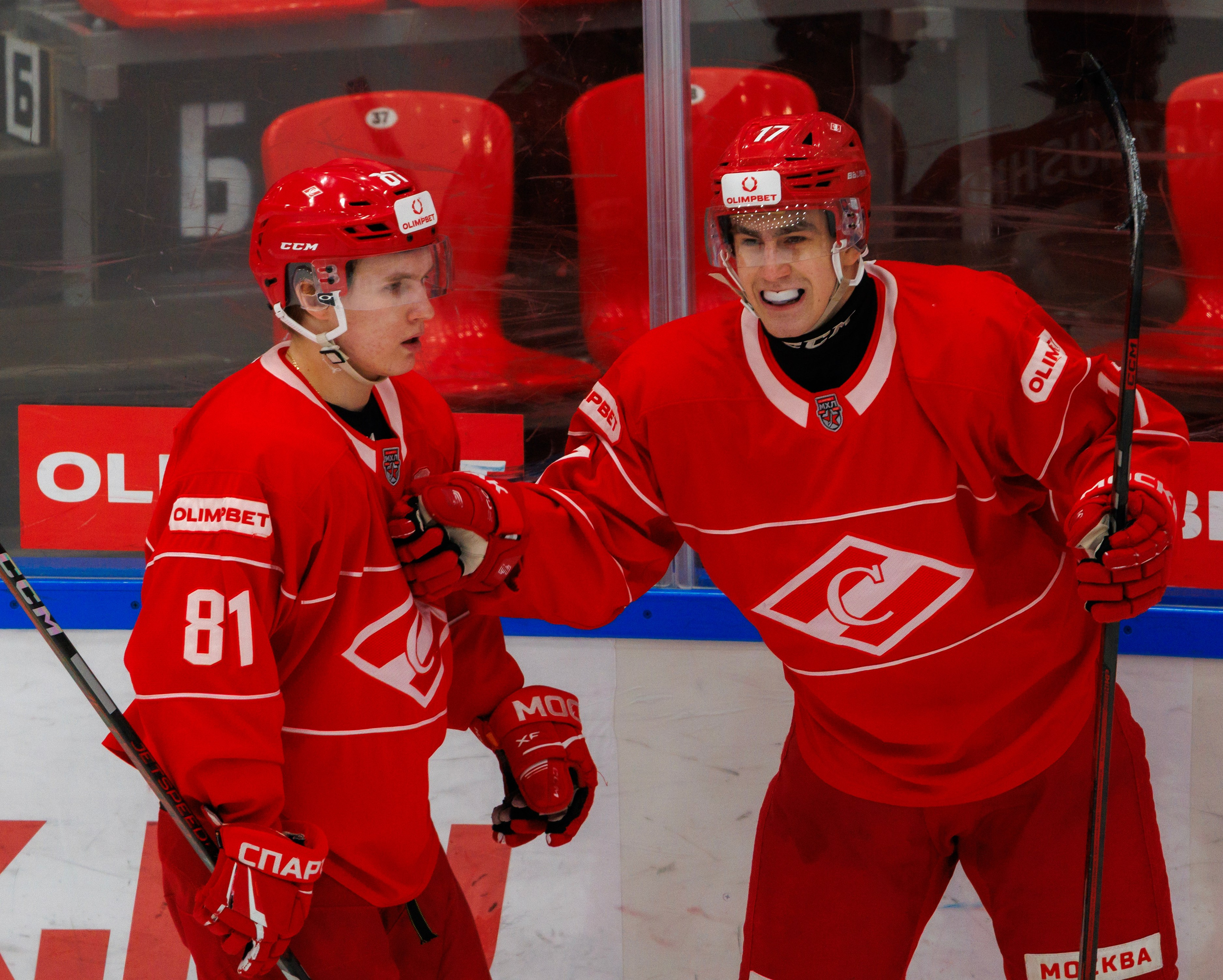 МАТЧ МХЛ. МХК СПАРТАК — АКАДЕМИЯ СКА. Artem Zenin Photography