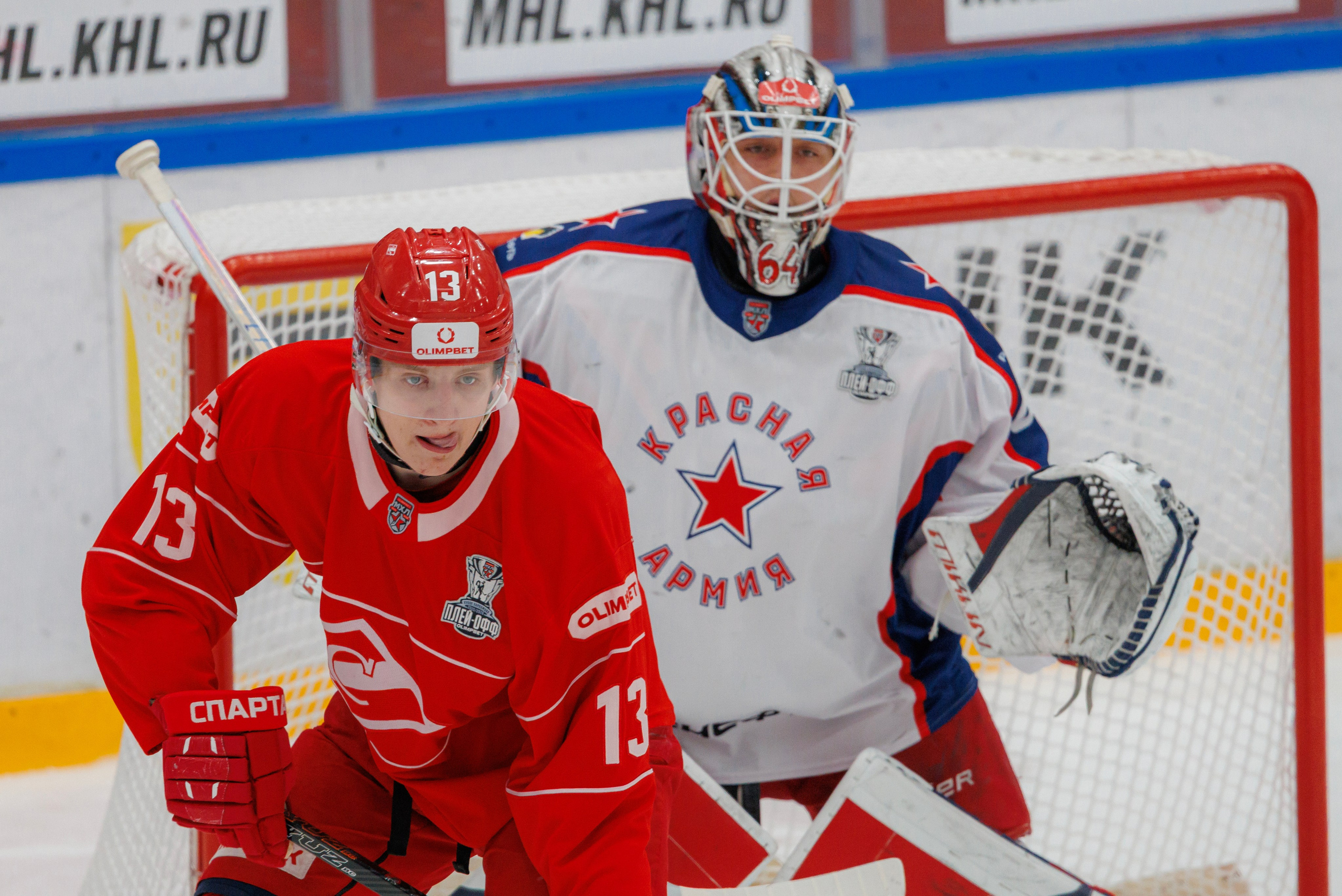ПЛЕЙ-ОФФ МХЛ. МХК СПАРТАК — ХК КРАСНАЯ АРМИЯ. Artem Zenin Photography