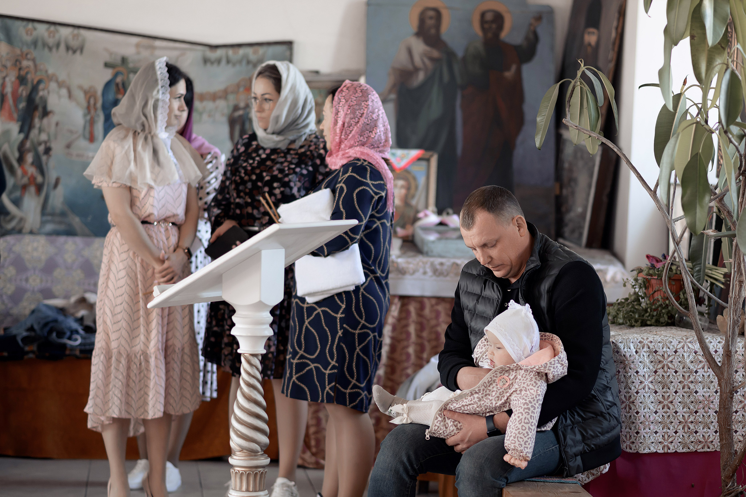 Крещение Екатнрины. Свадебный фотограф Белгород Валуйки Старый Оскол Воронеж
