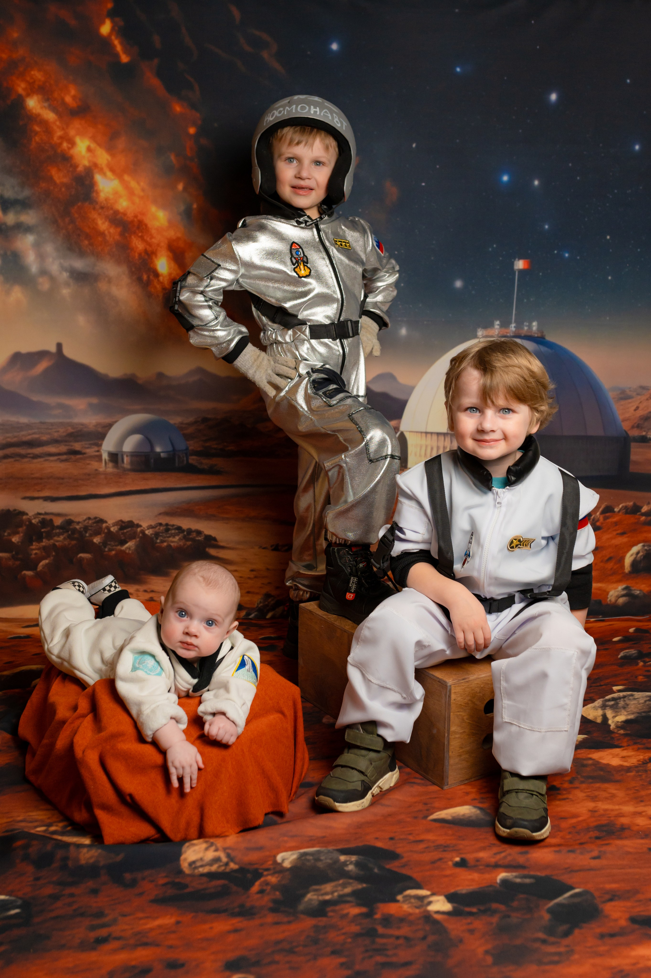 День Космонавтики. Детский фотограф в городе Жуковский Алиса Коробанова