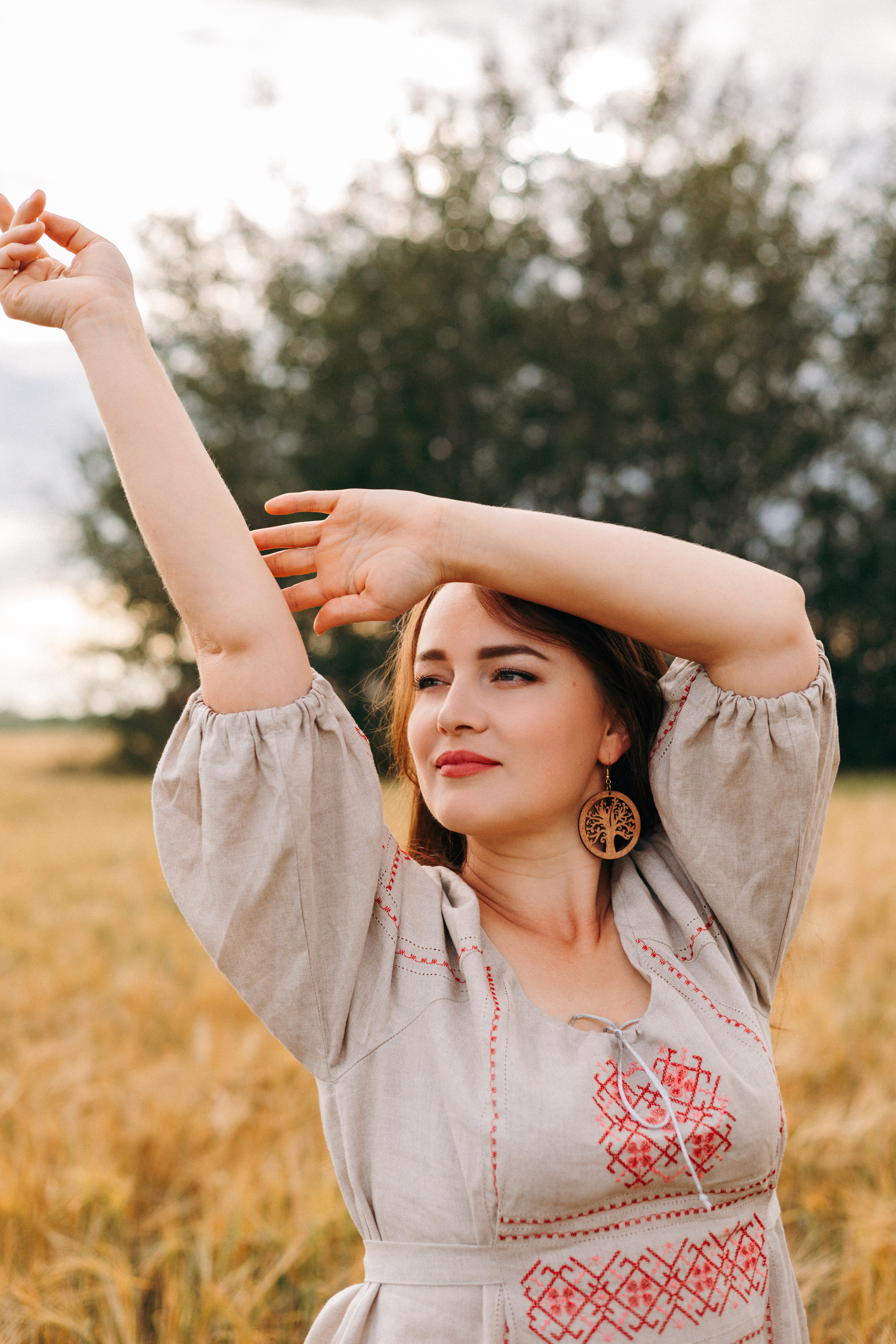 Оксана в пшеничном поле. Ваш фотограф