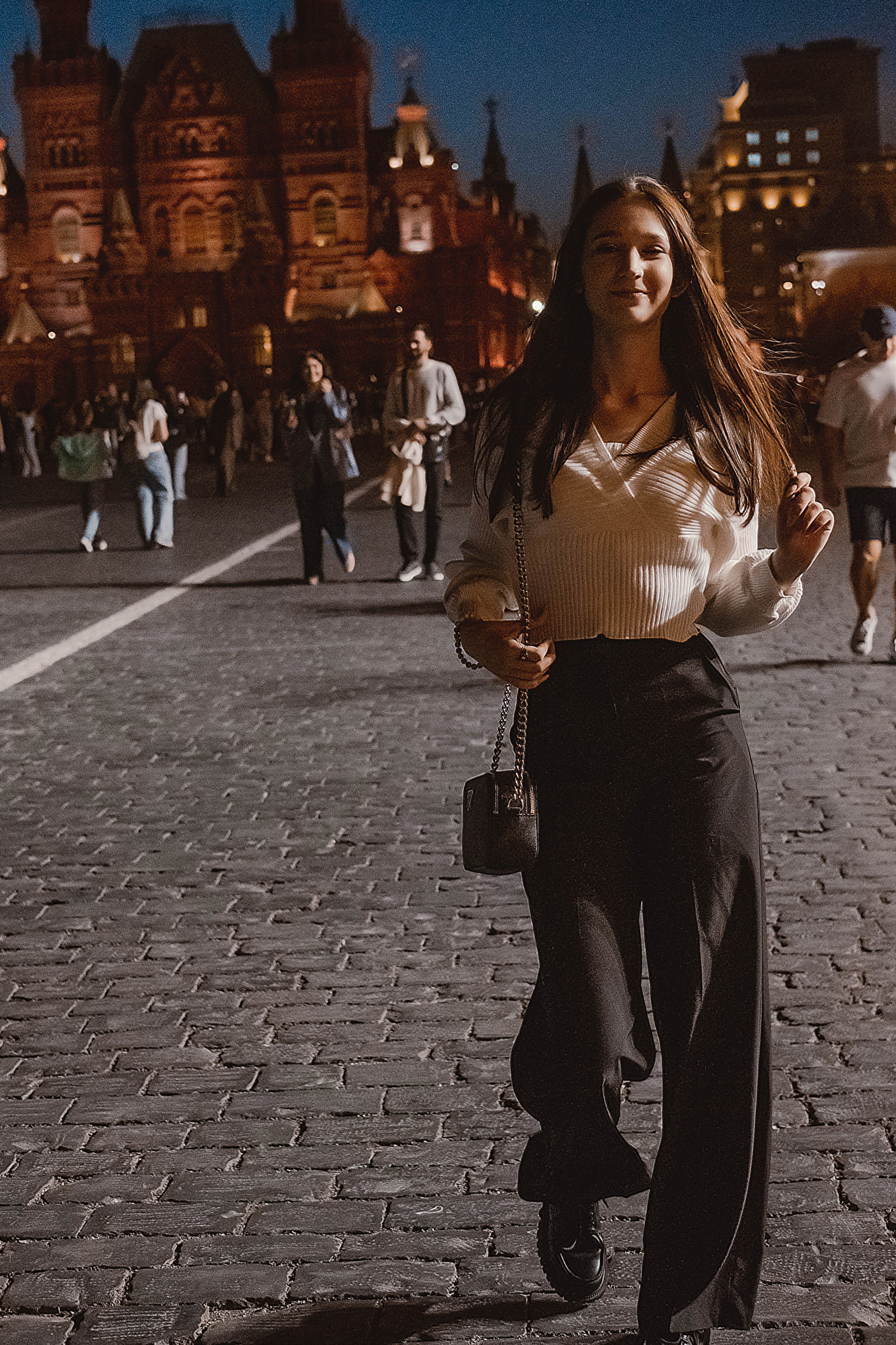 Прогулка по вечерней Москве. Свадебный и семейный фотограф в Новосибирске, Санкт-Петербурге, Москве