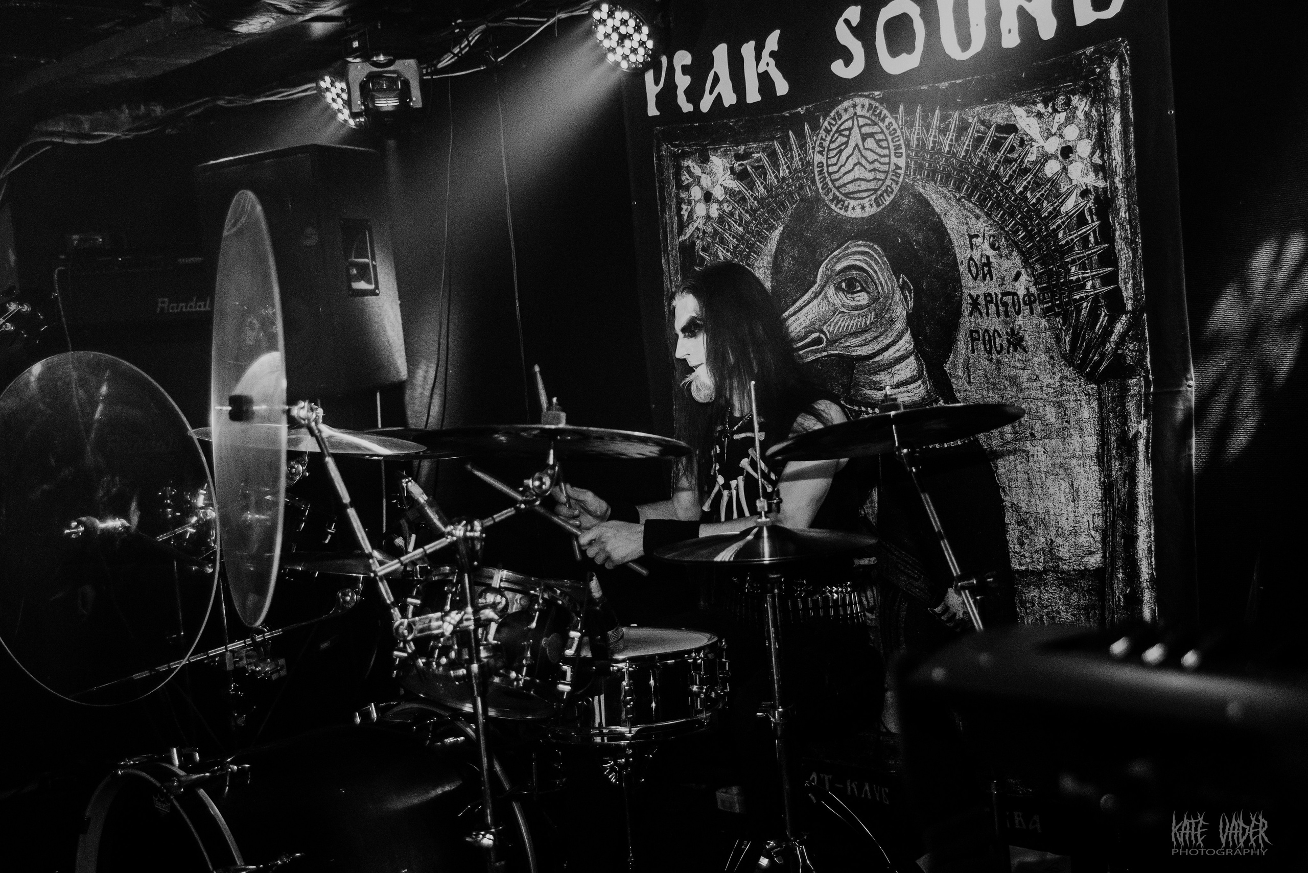Black Autumn Ritual / Gates Of Chaos. Kate Vader|Live Music Photography