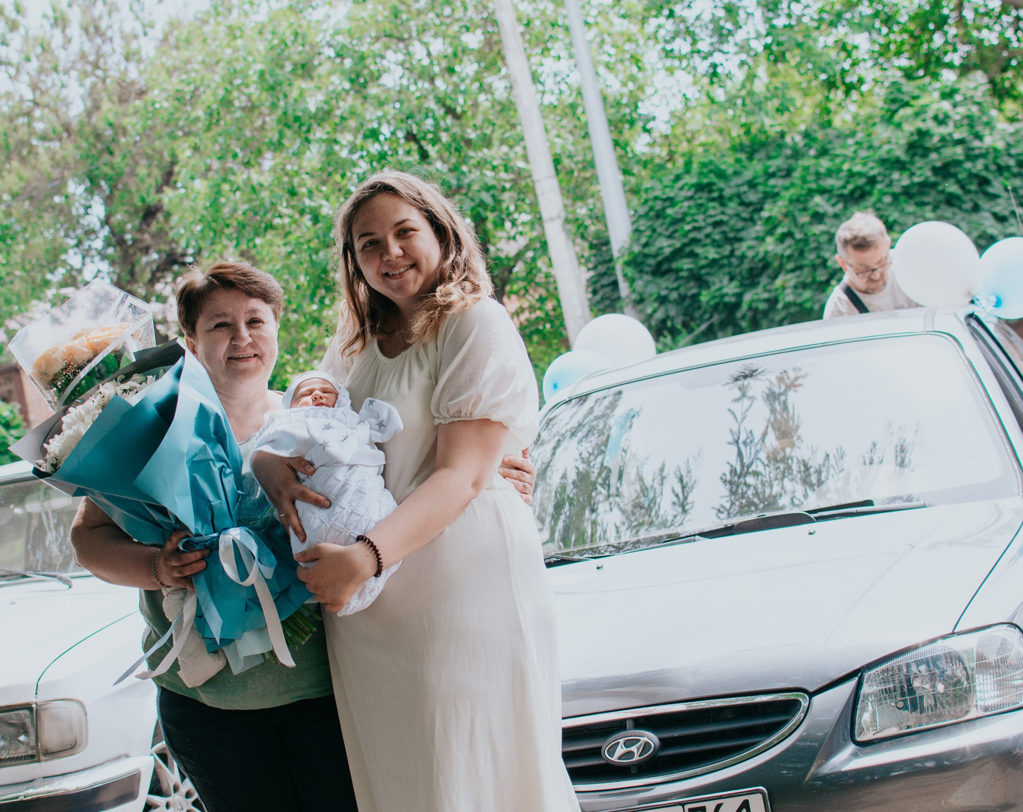 Выписка из роддома. Фотограф Ростов-на-Дону | фототерапевт