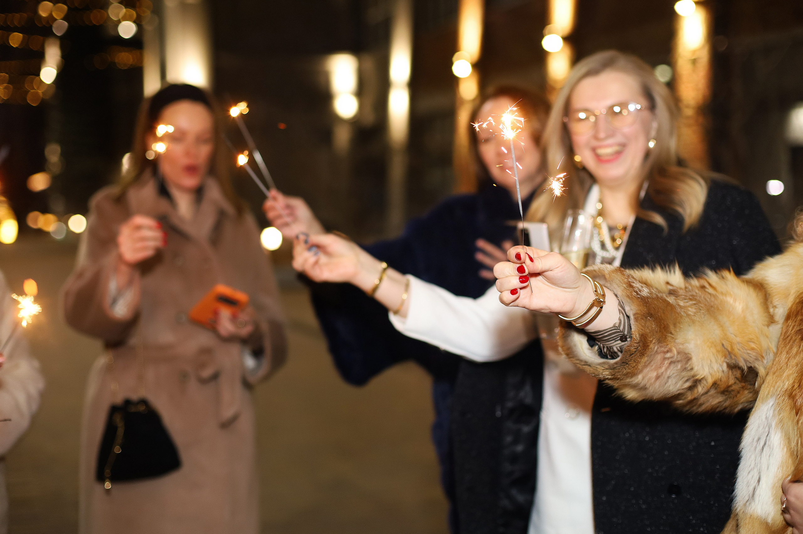 Новогодняя вечеринка. Визуал для эспертов и блогеров