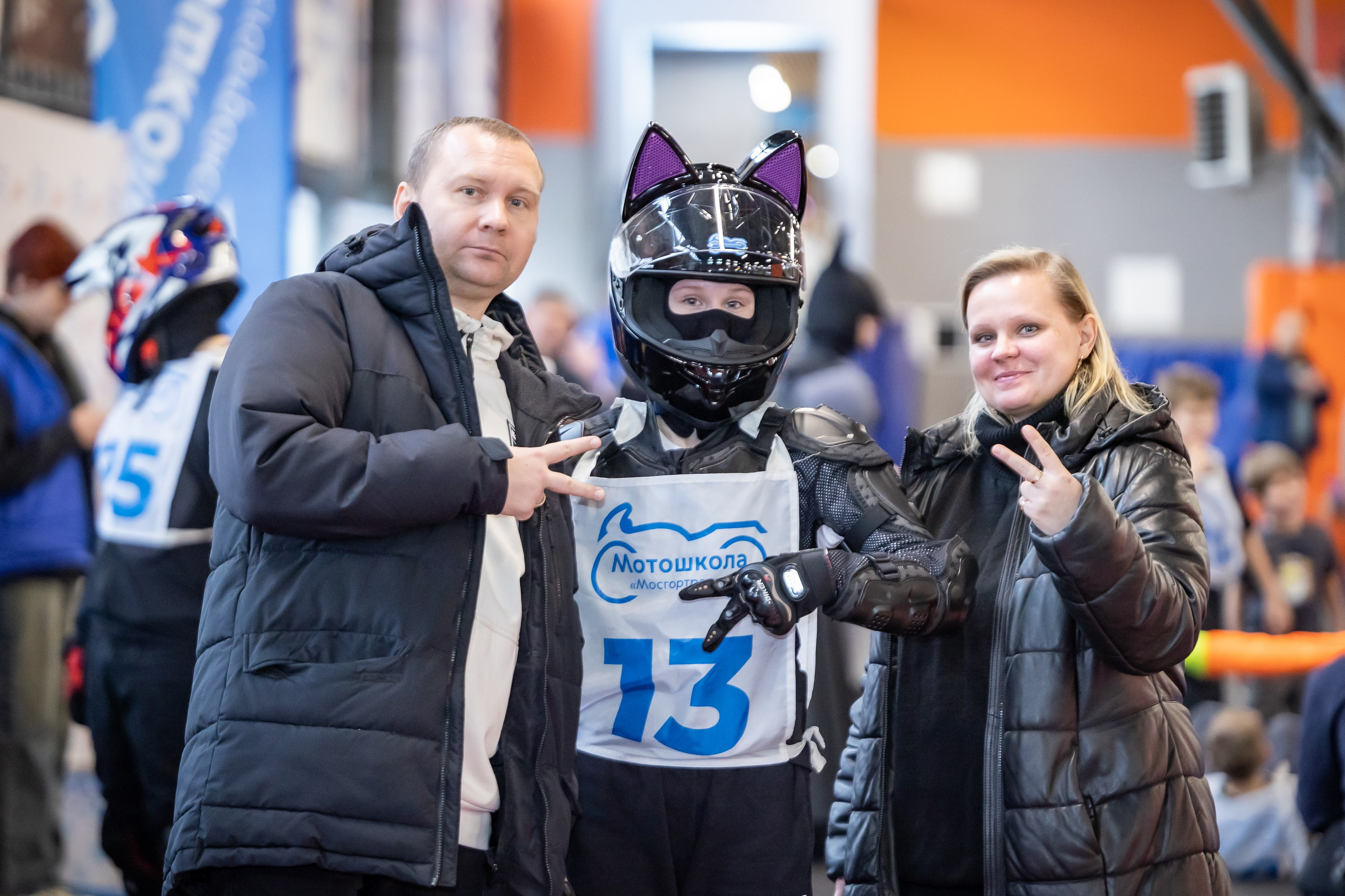 Соревнования в Мотошколе «Мосгортранс». Фотограф Владимир Охрименко