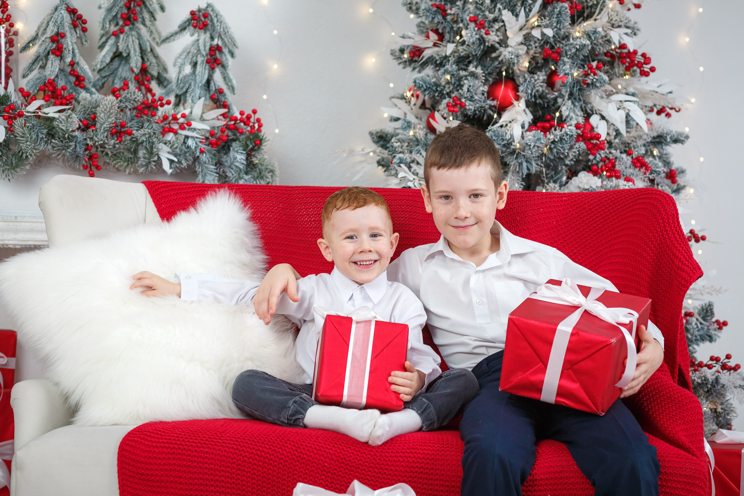 Портфолио с новогодних фотосессий