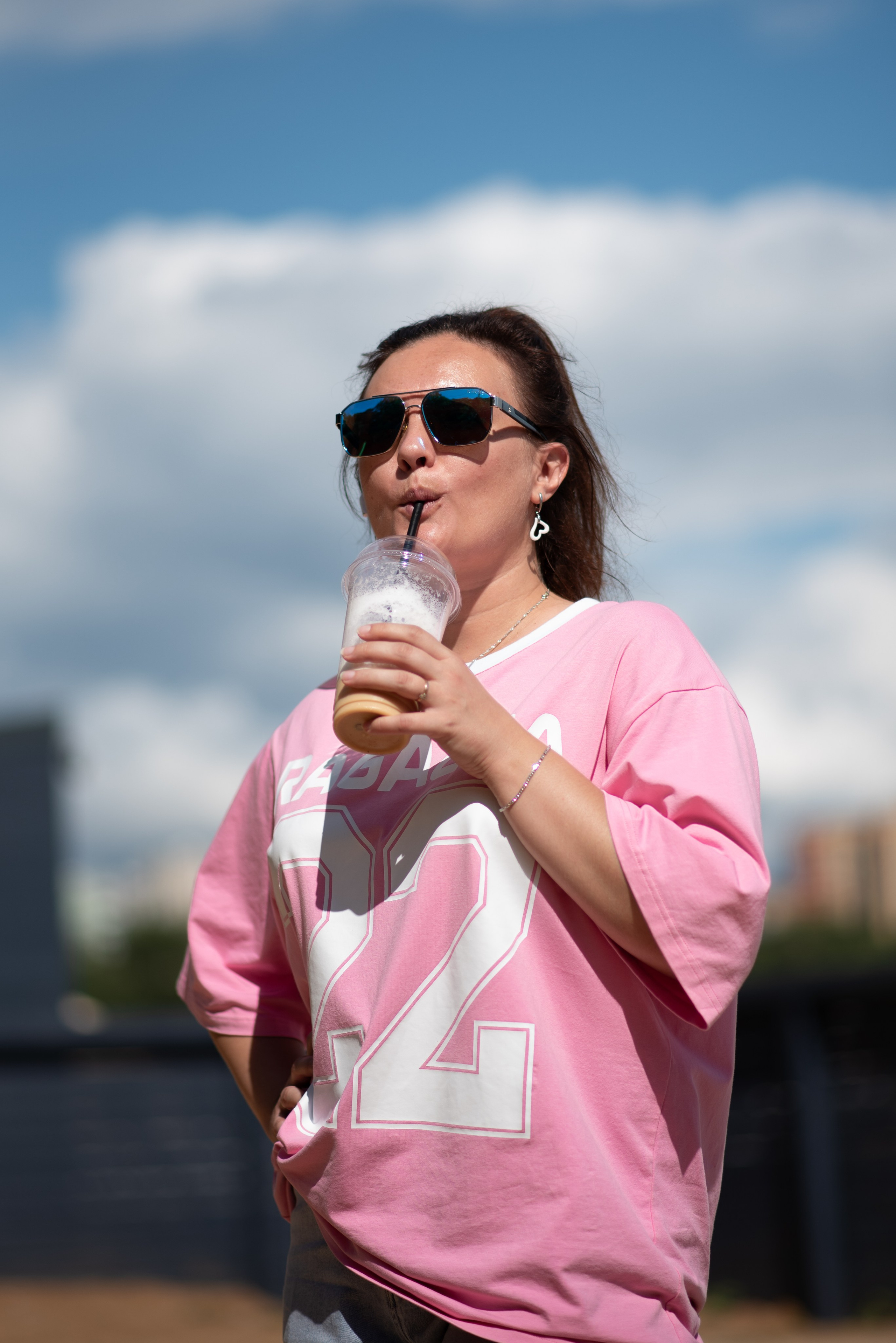 Бадминтон на свежем воздухе. Химки, Московская область. Фотограф Стеценко Наталия. Одинцово, Москва, Московская область