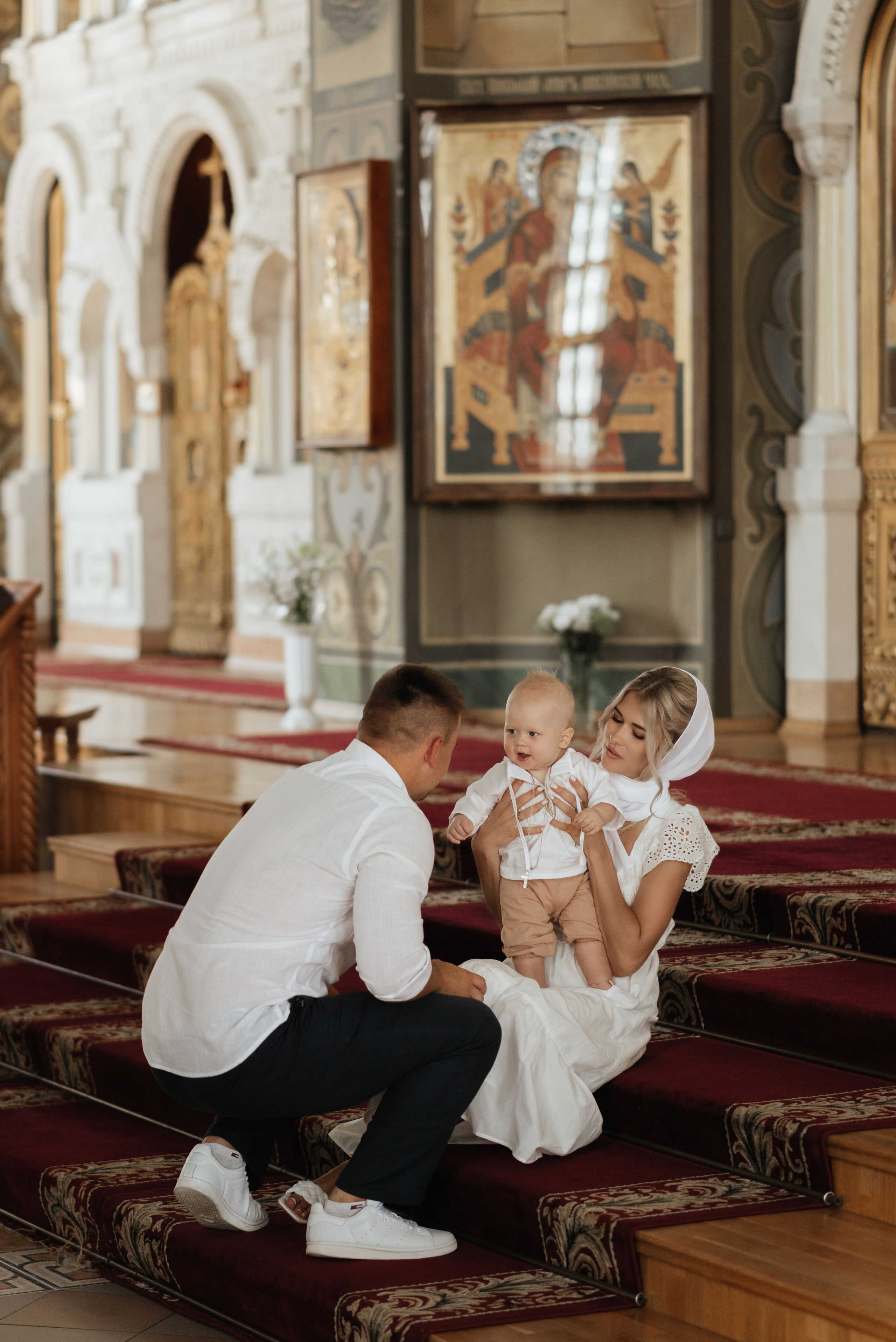 Таинство крещения Павла. Фотограф Елена Кучук