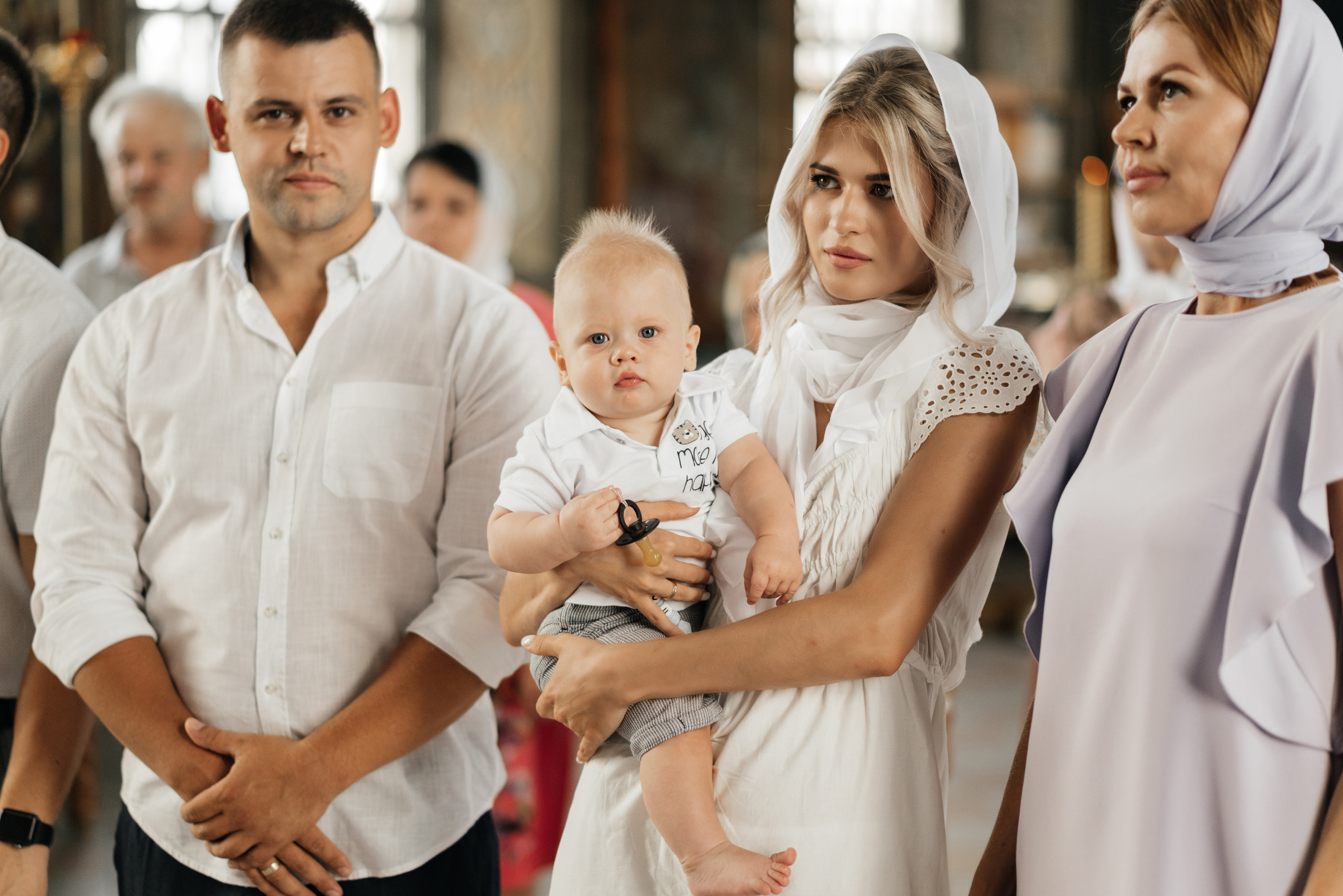 Таинство крещения Павла. Фотограф Елена Кучук