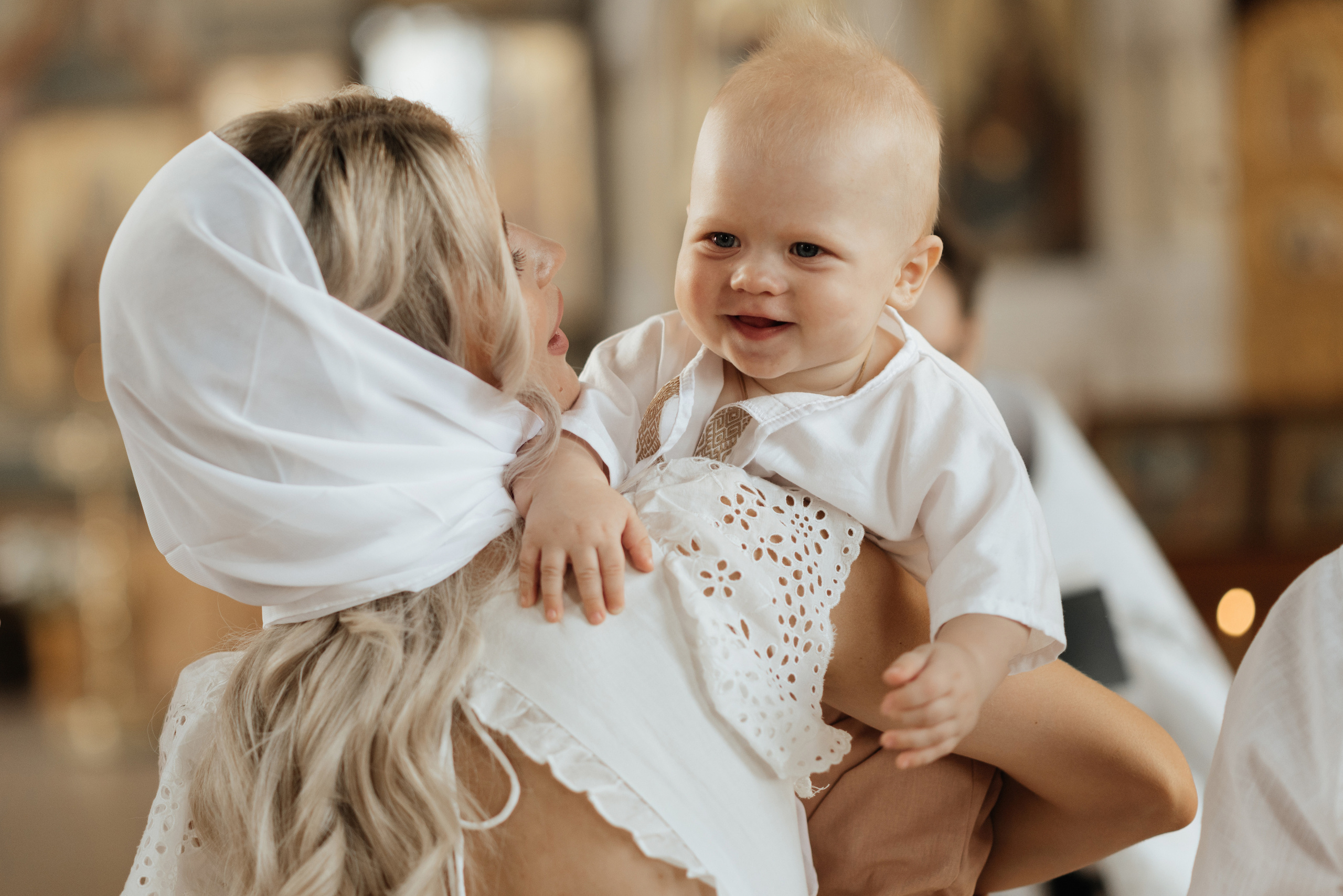 Таинство крещения Павла. Фотограф Елена Кучук