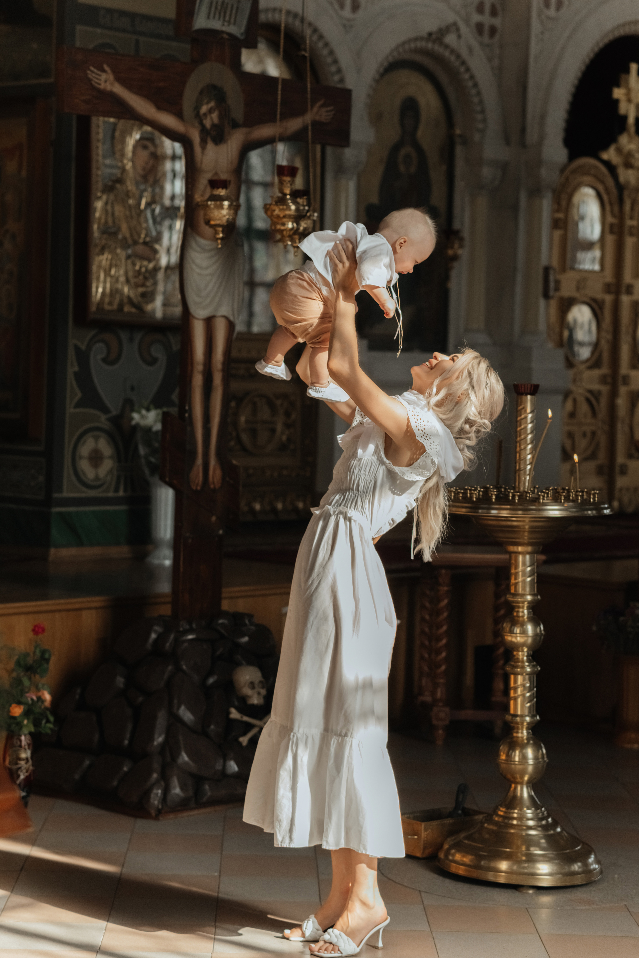 Таинство крещения Павла. Фотограф Елена Кучук