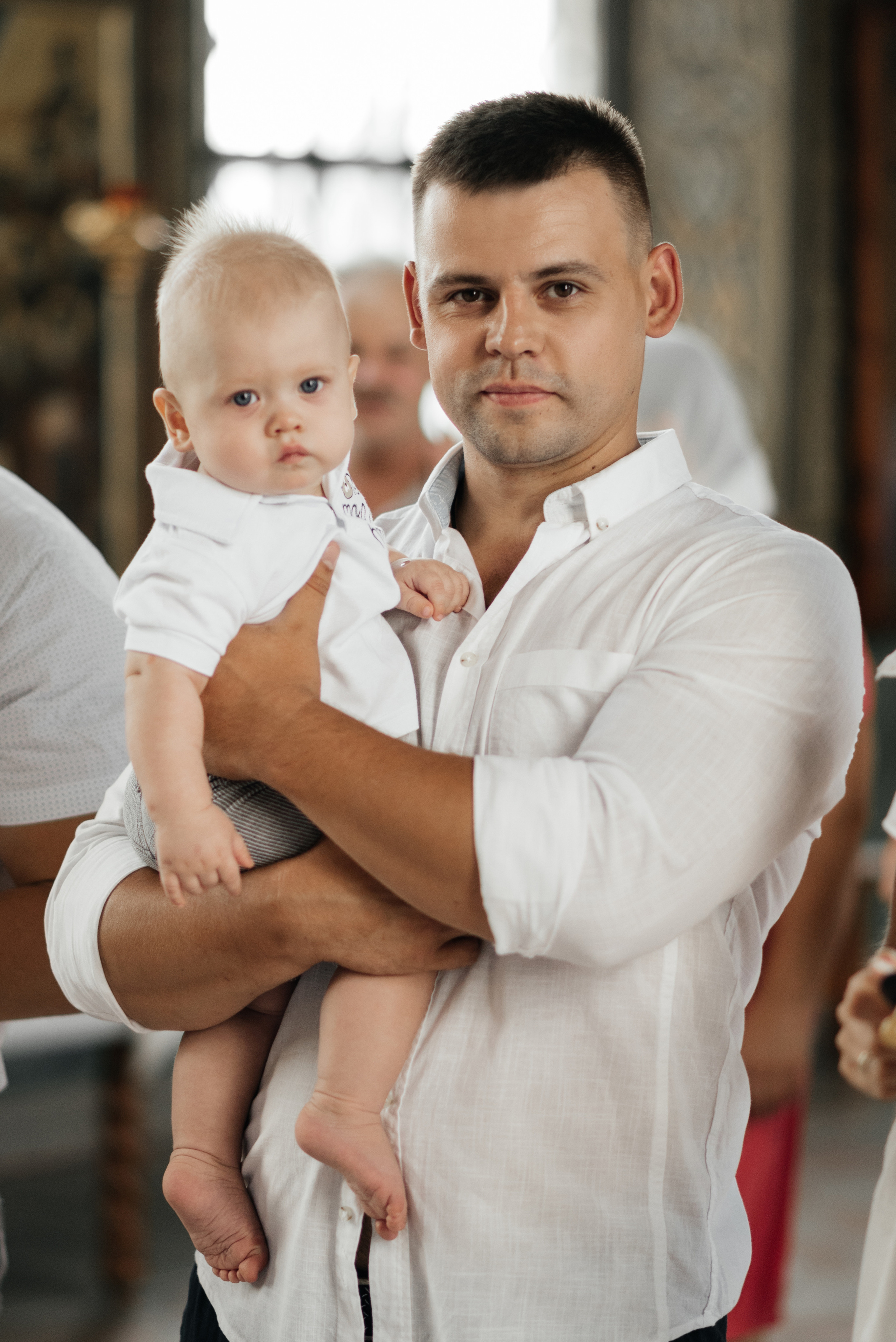 Таинство крещения Павла. Фотограф Елена Кучук