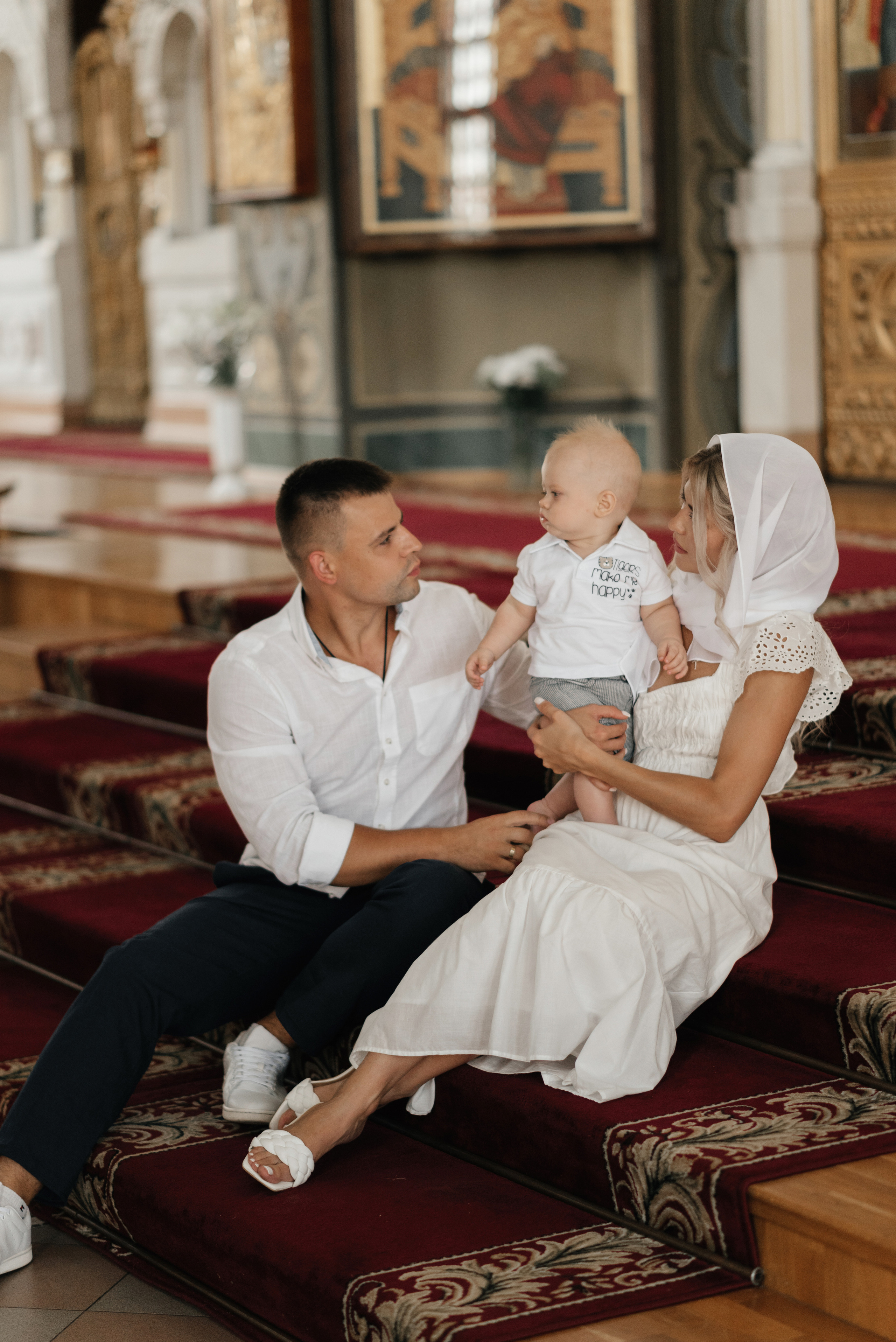 Таинство крещения Павла. Фотограф Елена Кучук