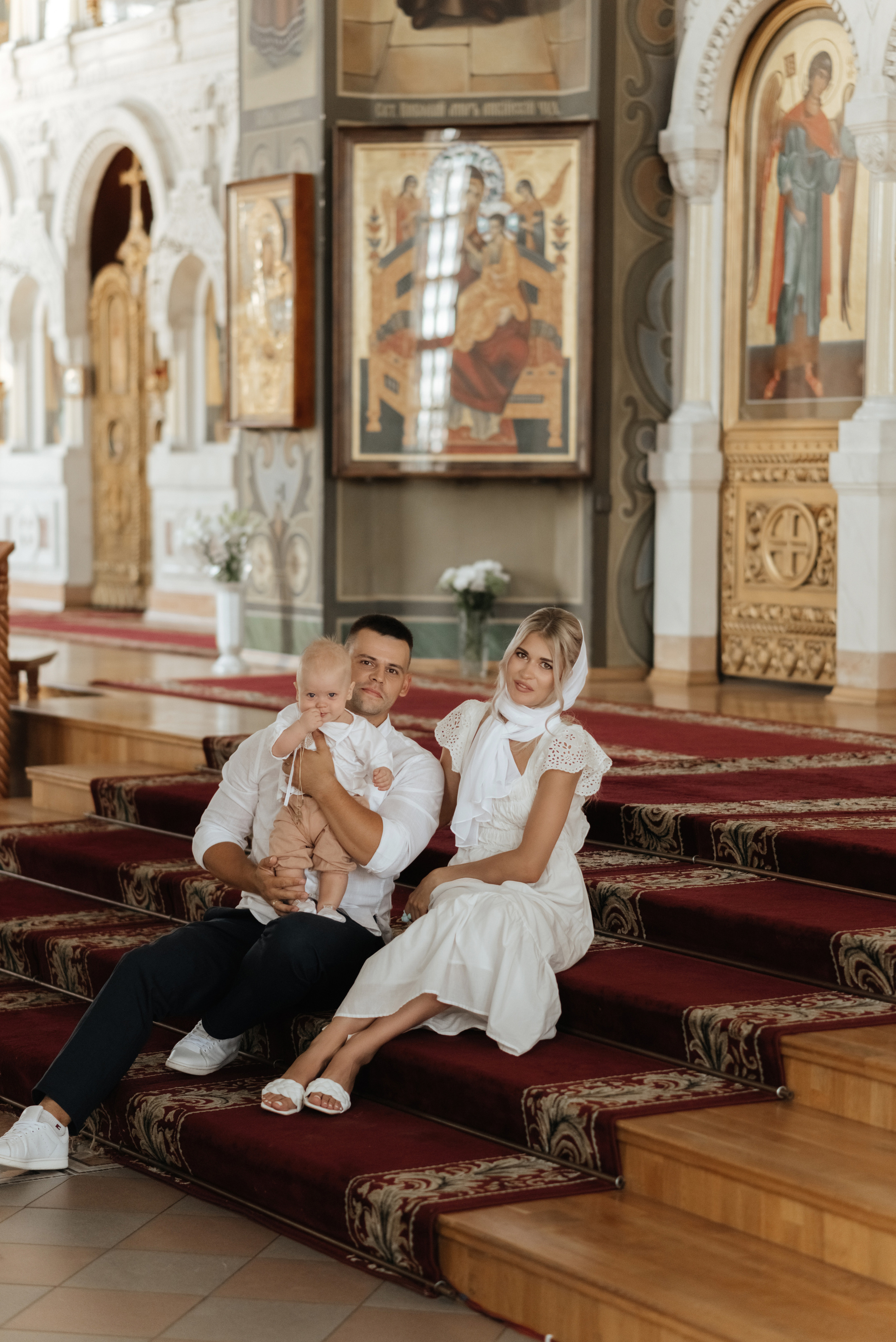 Таинство крещения Павла. Фотограф Елена Кучук