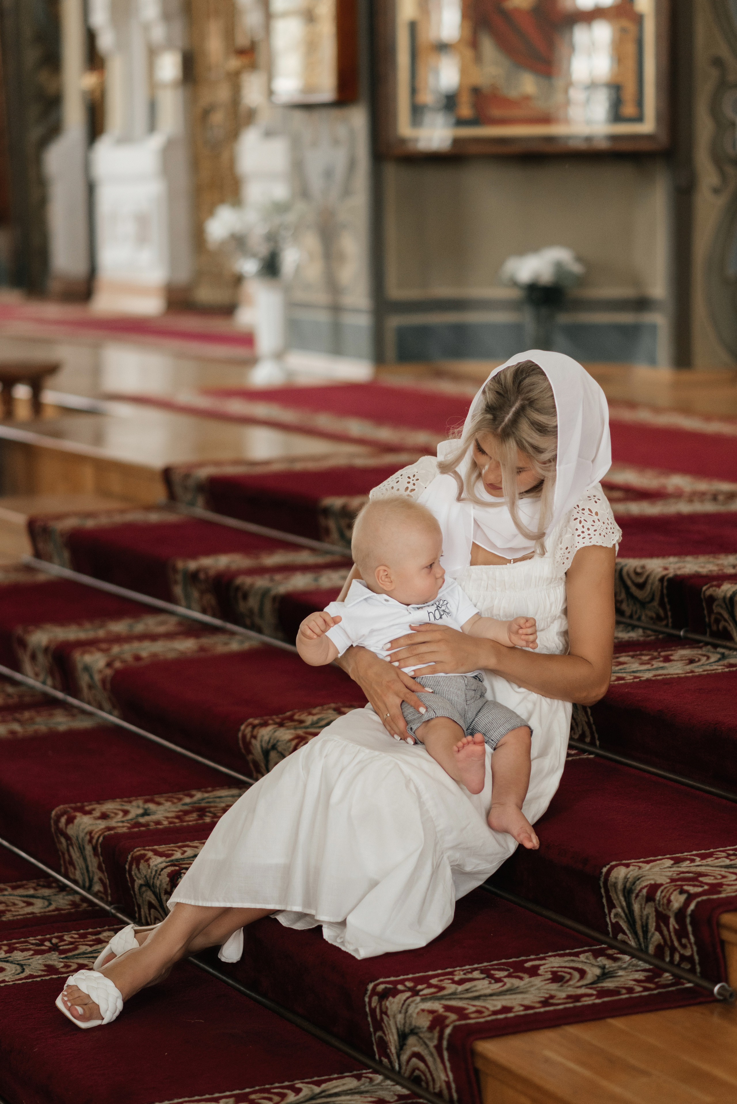 Таинство крещения Павла. Фотограф Елена Кучук