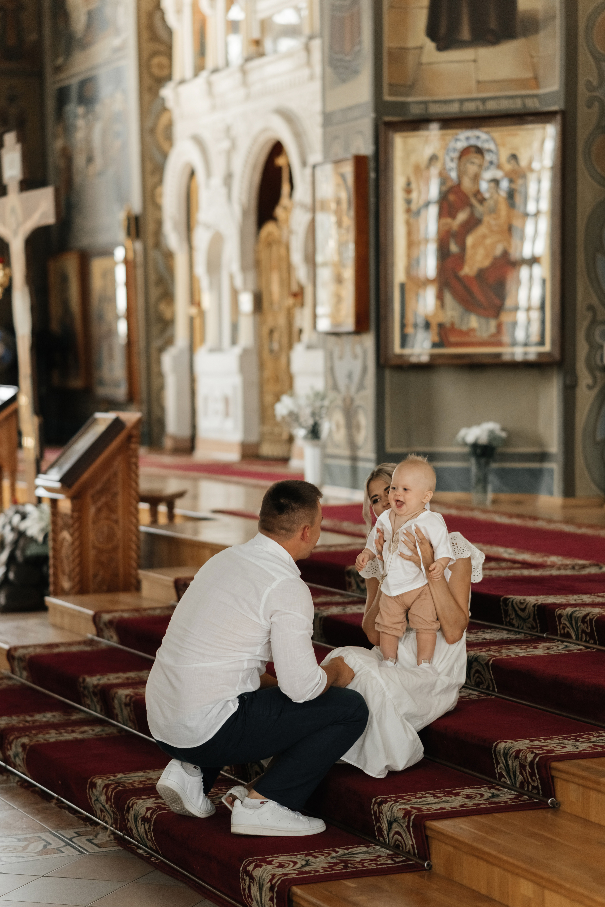 Таинство крещения Павла. Фотограф Елена Кучук