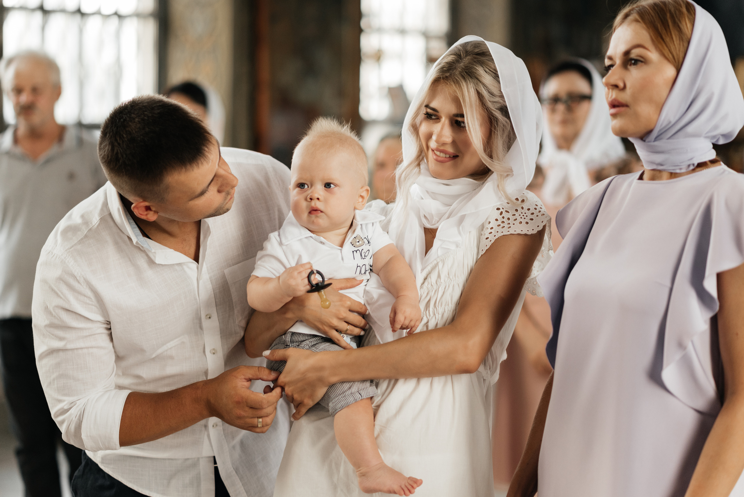 Таинство крещения Павла. Фотограф Елена Кучук