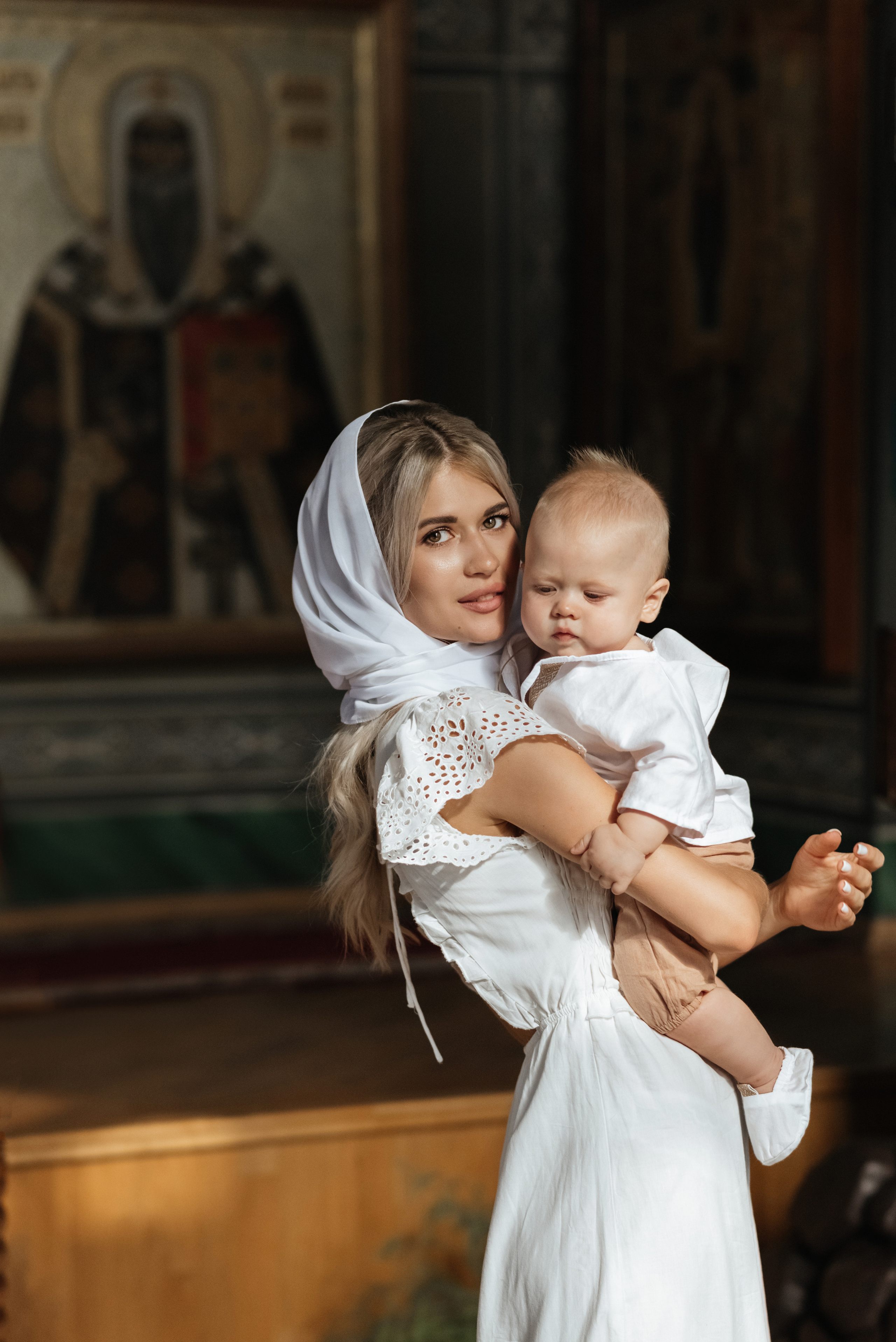 Таинство крещения Павла. Фотограф Елена Кучук