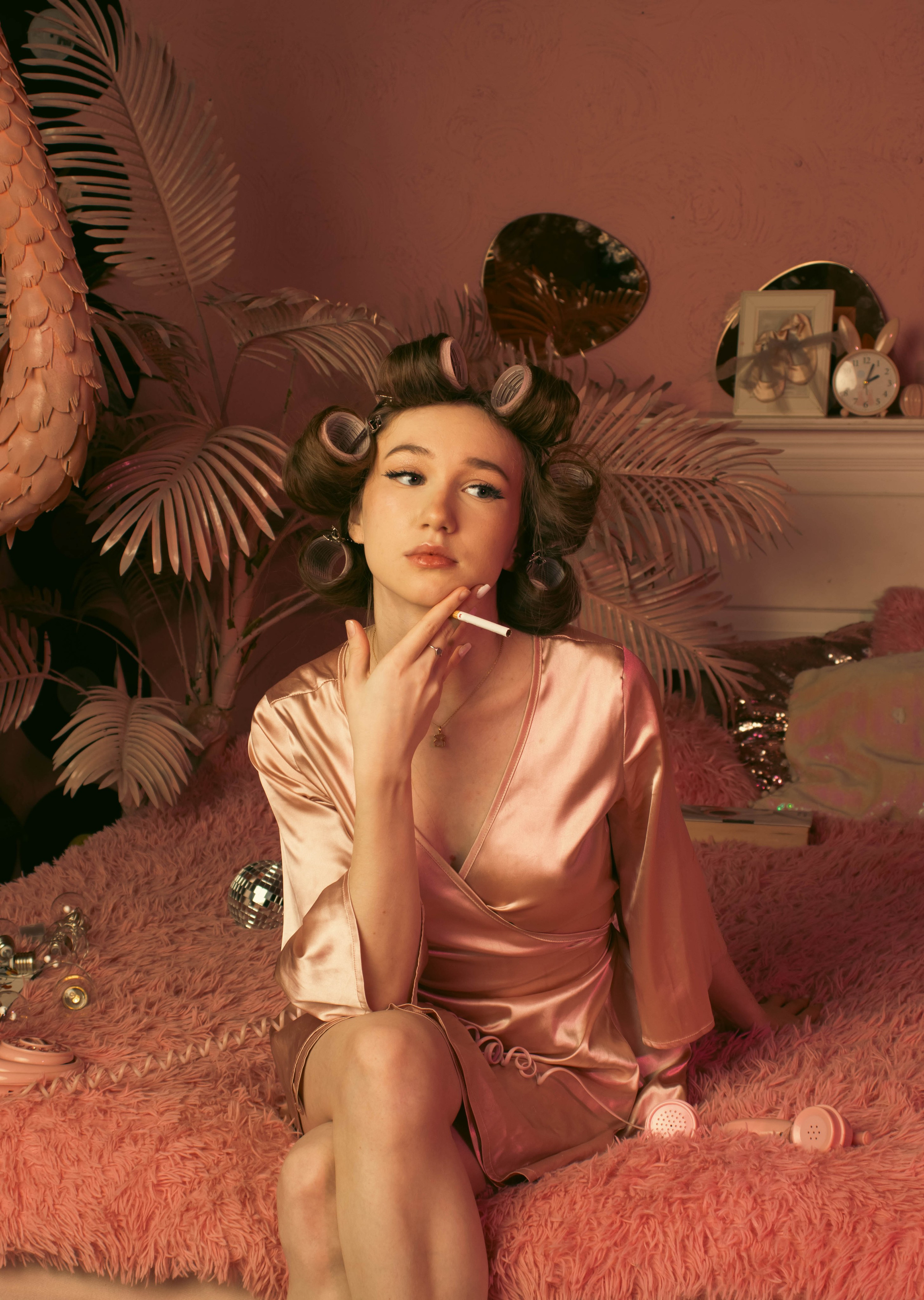 Фотосессия в стиле 00х с Екатериной. Фотограф в Москве Ксюшенька