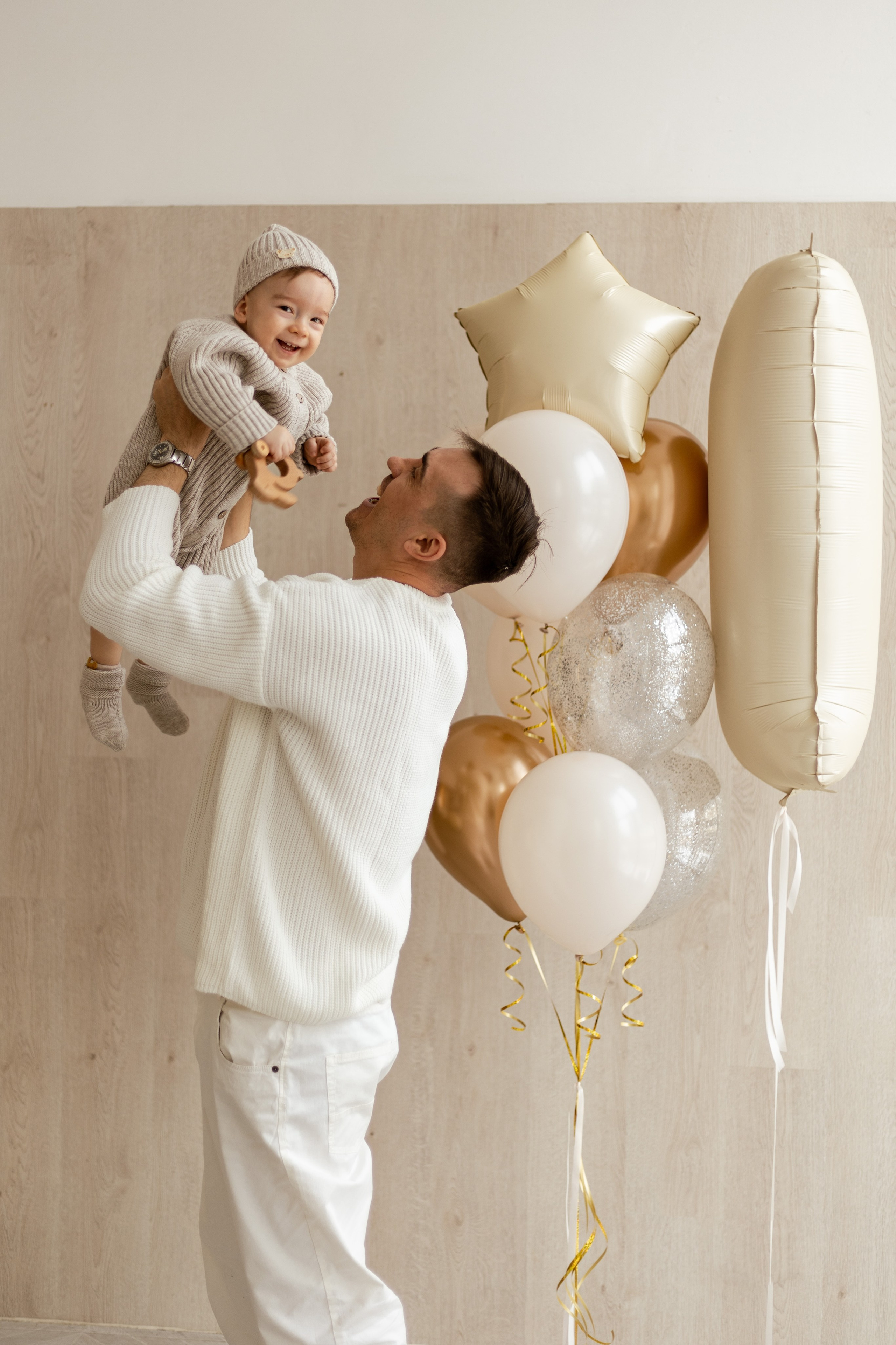 Семейные фото на годиках. Фотограф новорожденных Серпухов, Протвино, Москва I Марина Бурмистрова