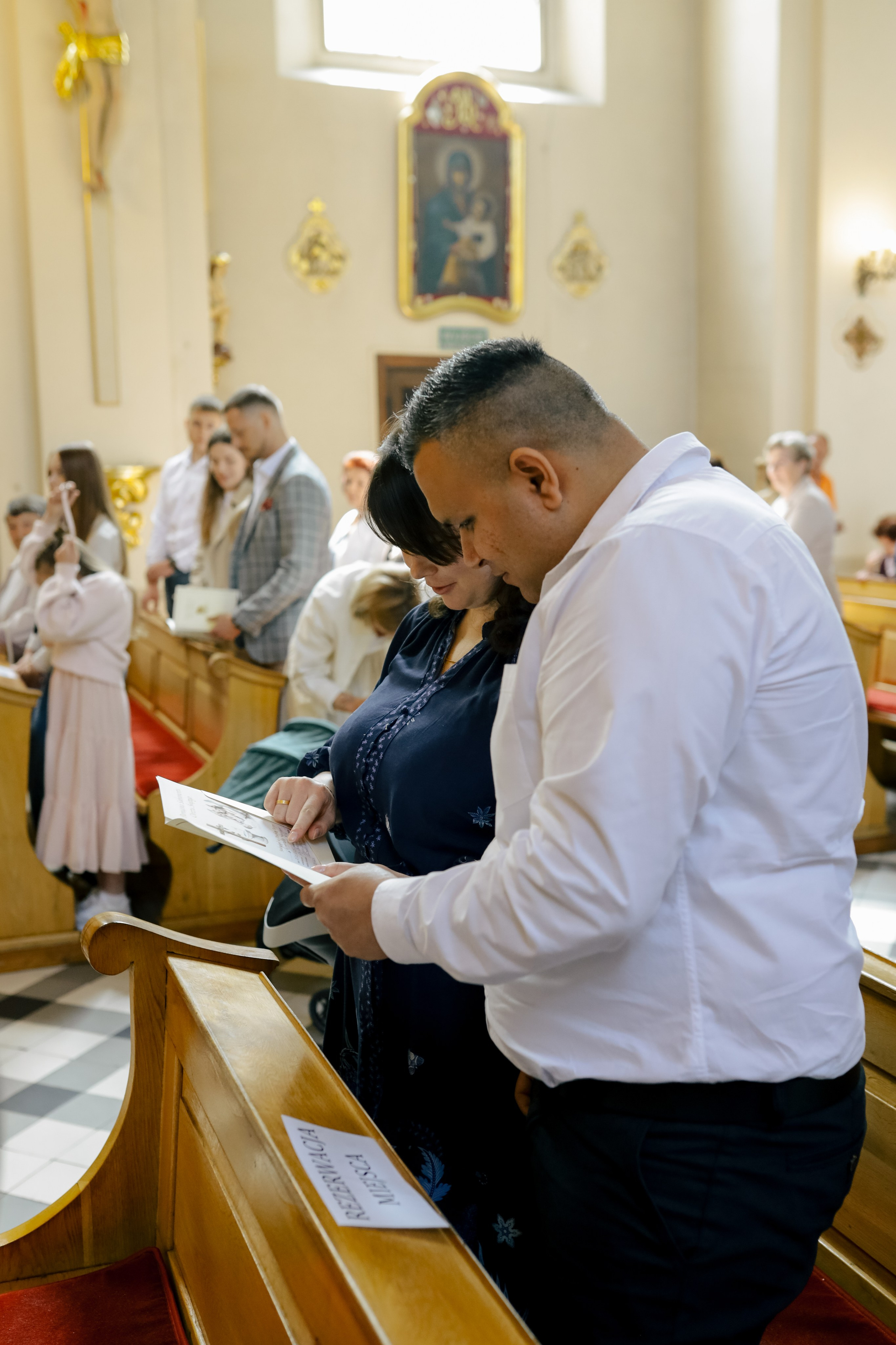 Крещение Вероники. Свадебный и семейный фотограф в Варшаве