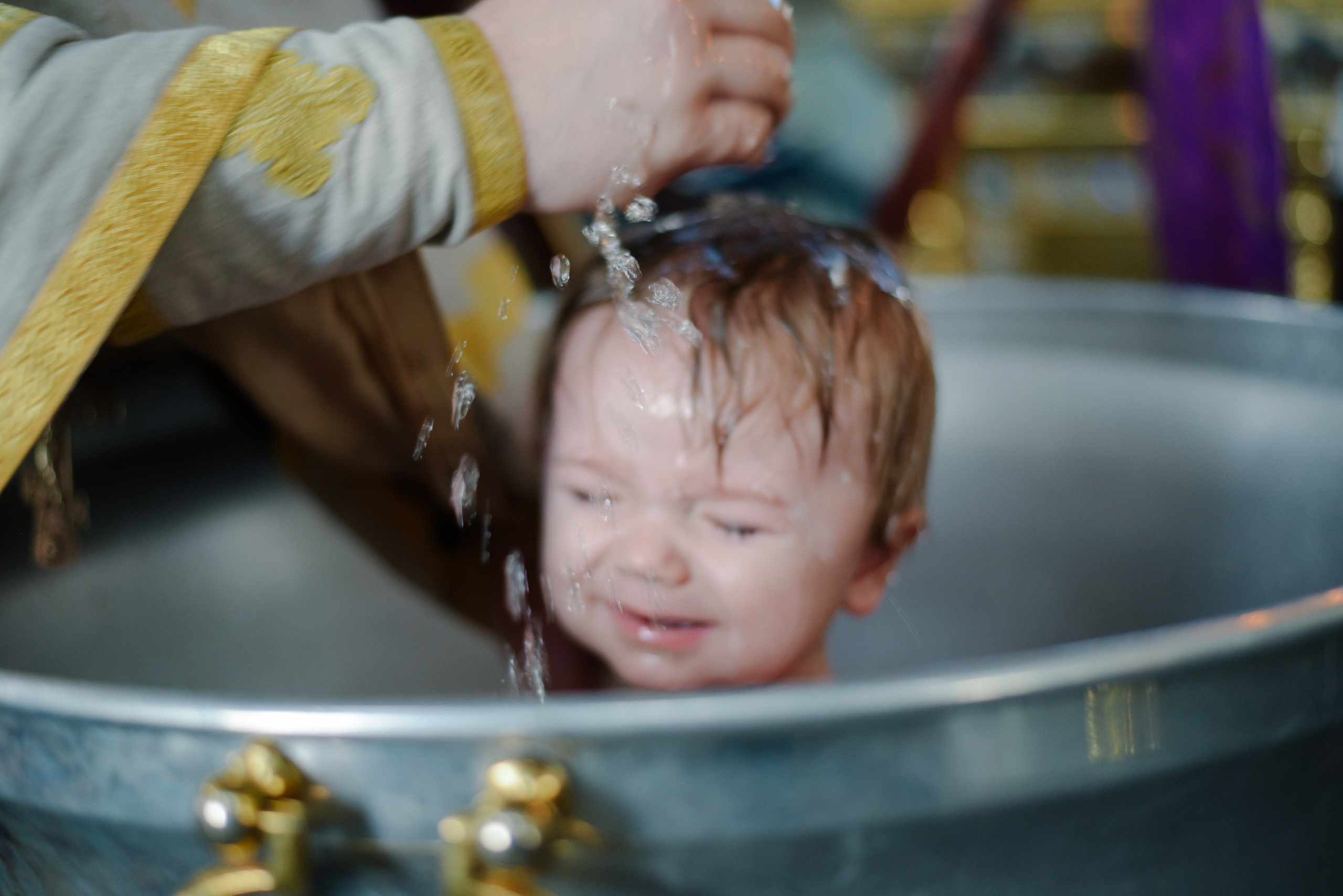 Крещение Алексея. Фотограф Лола Волна, город Москва