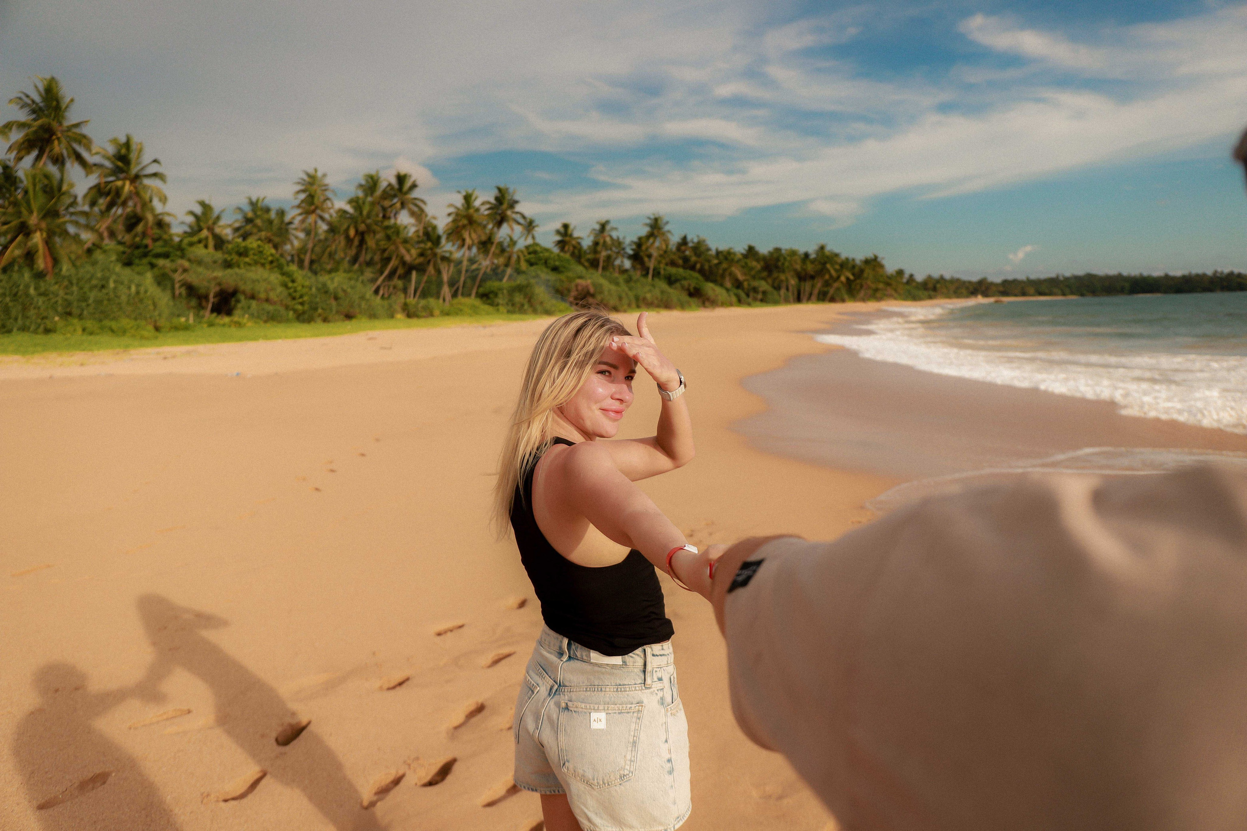 Южный пляж. Фотограф на Шри-Ланке