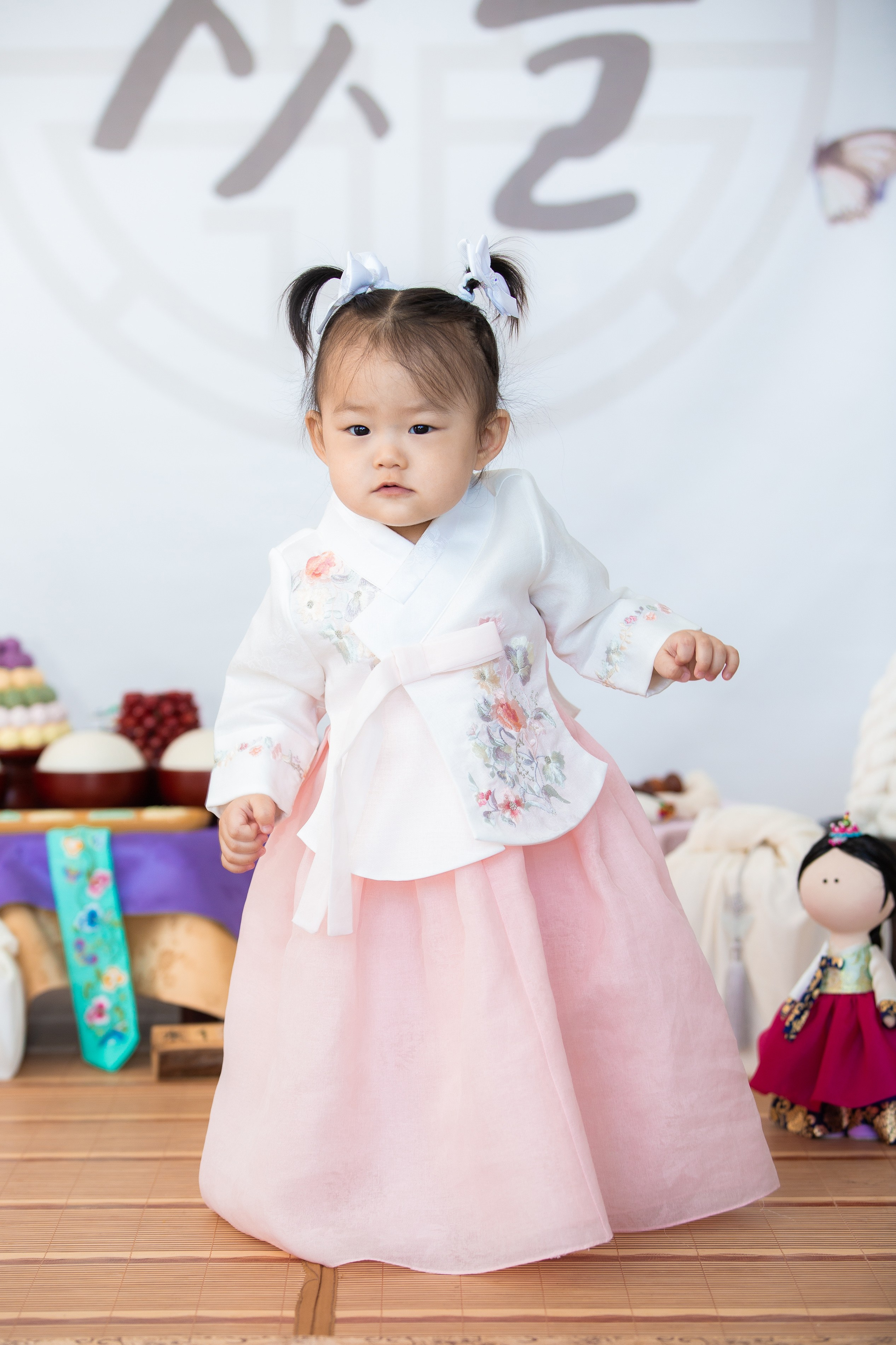 첫돌 Утренняя церемония (малыши). «Инбок» Фото студия