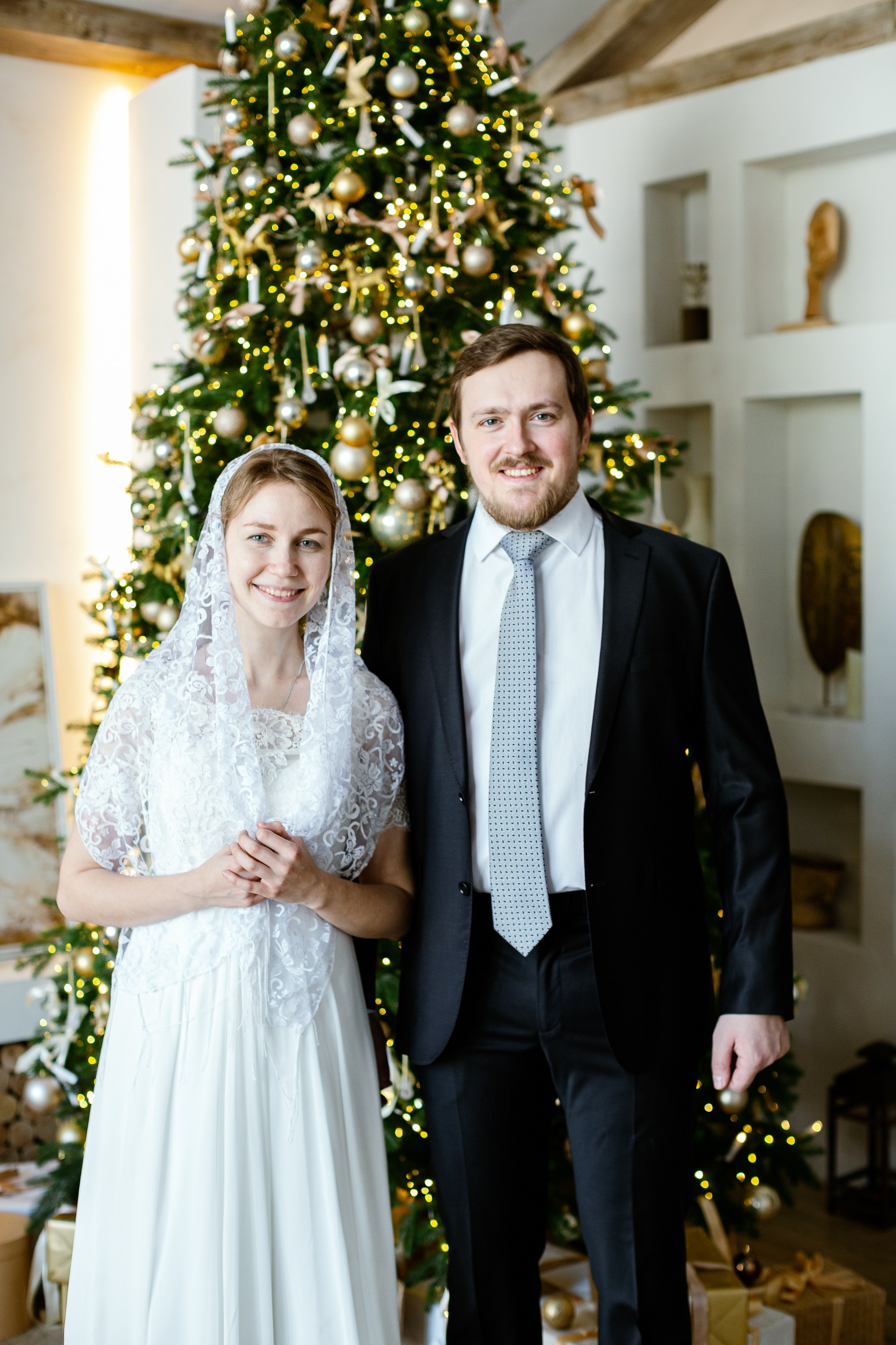 Новогодняя фотосессия в студии