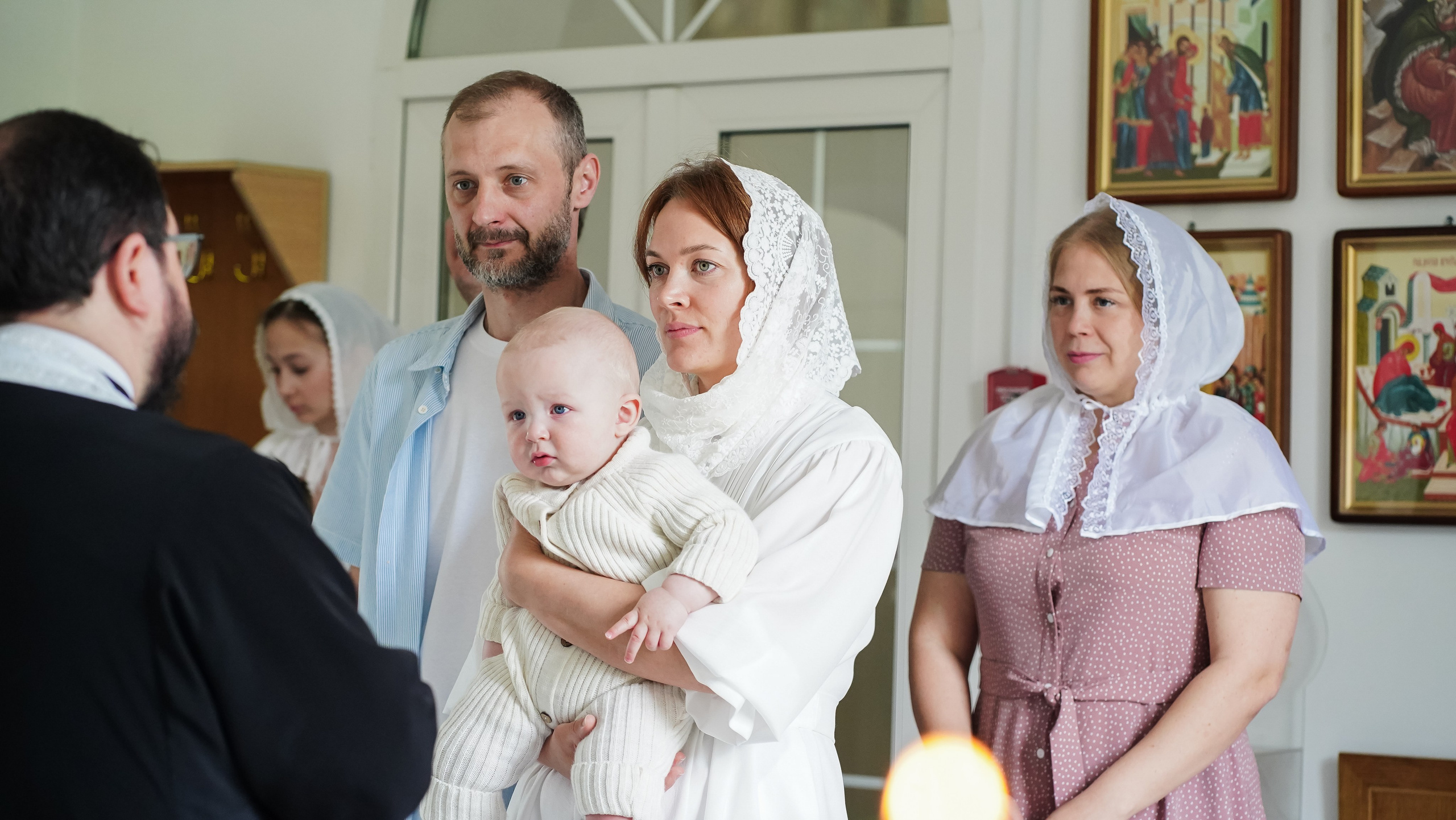 Крещение Георгия. Семейный и детский фотограф в Москве (Тинао) Галкина Алевтина