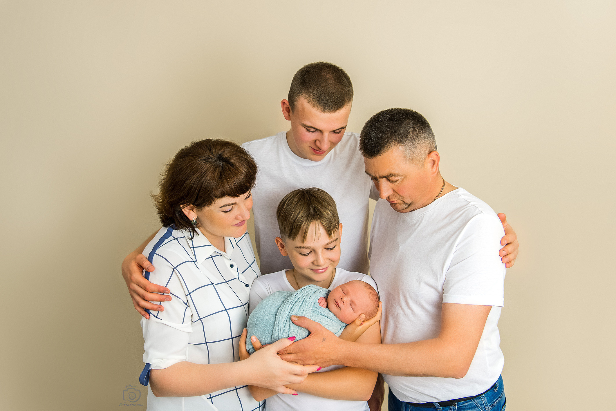 Портфолио новорожденных. Фотограф в Нефтеюганске Мила Аксёнкина