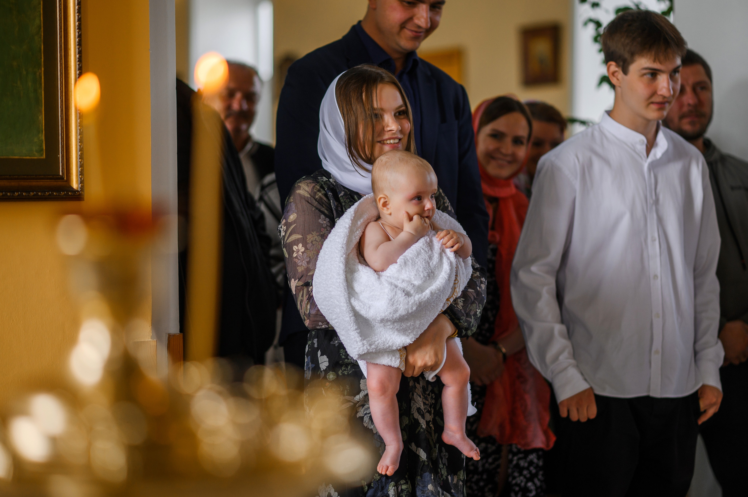 Крещение Леры. Храм святителя Николая Чудотворца (Терновка). Свадебный и семейный Фотограф в Пензе Татьяна Лапоногова