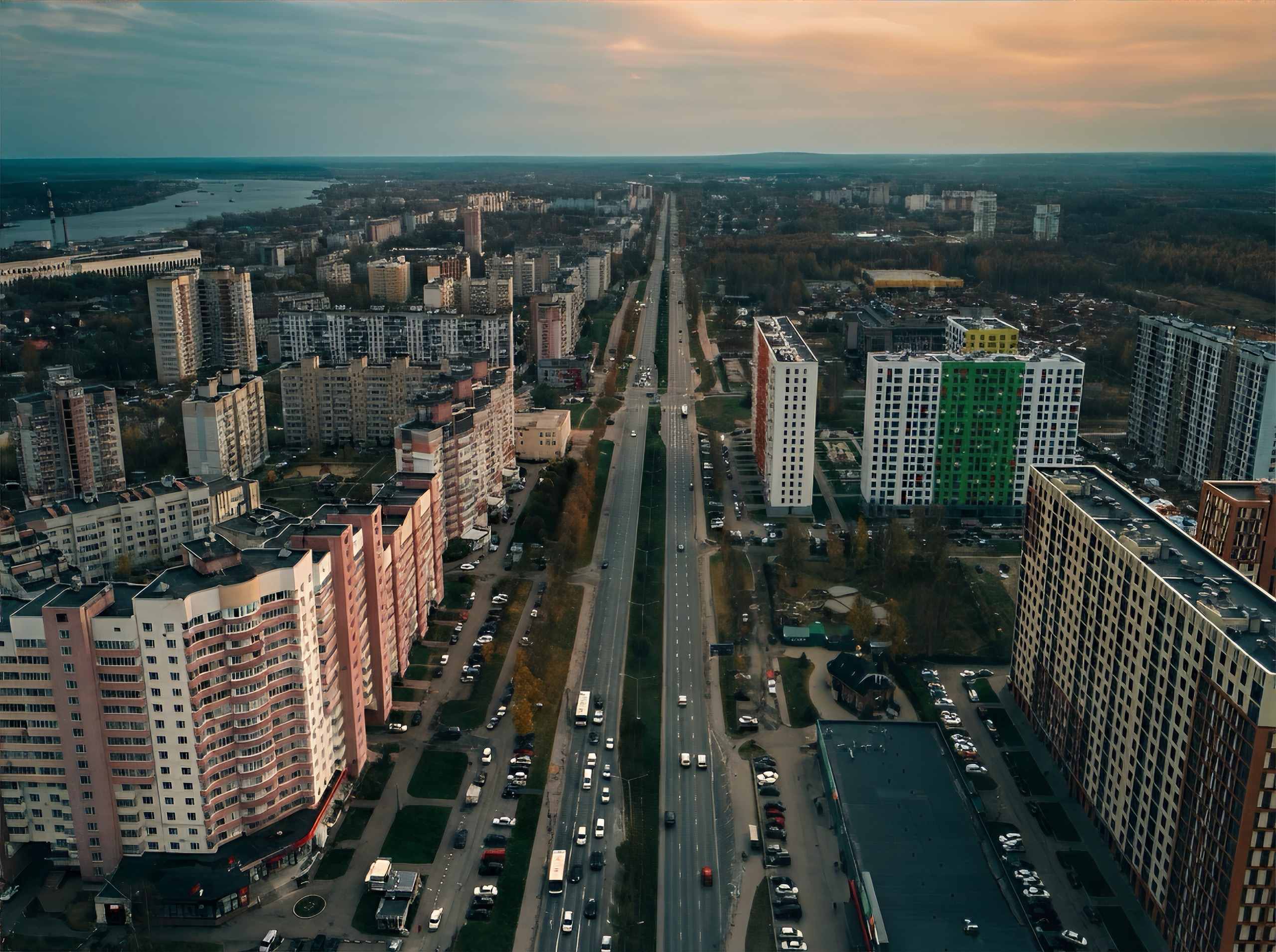 Аэросъёмка в Ярославле дрон квадрокоптер — портфолио Грибов Медиа. Фото и видеосъёмка в Ярославле | Грибов Медиа контент студия  — от 2500 ₽/час