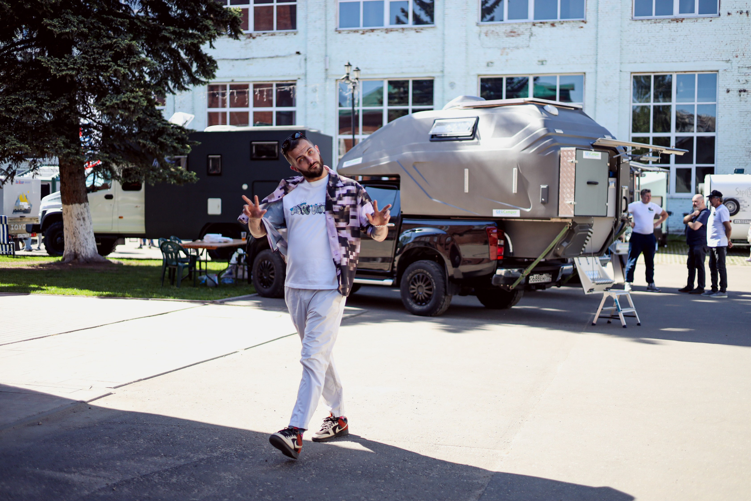 Кемпинг у Кремля. Фотограф Мария Лаенко