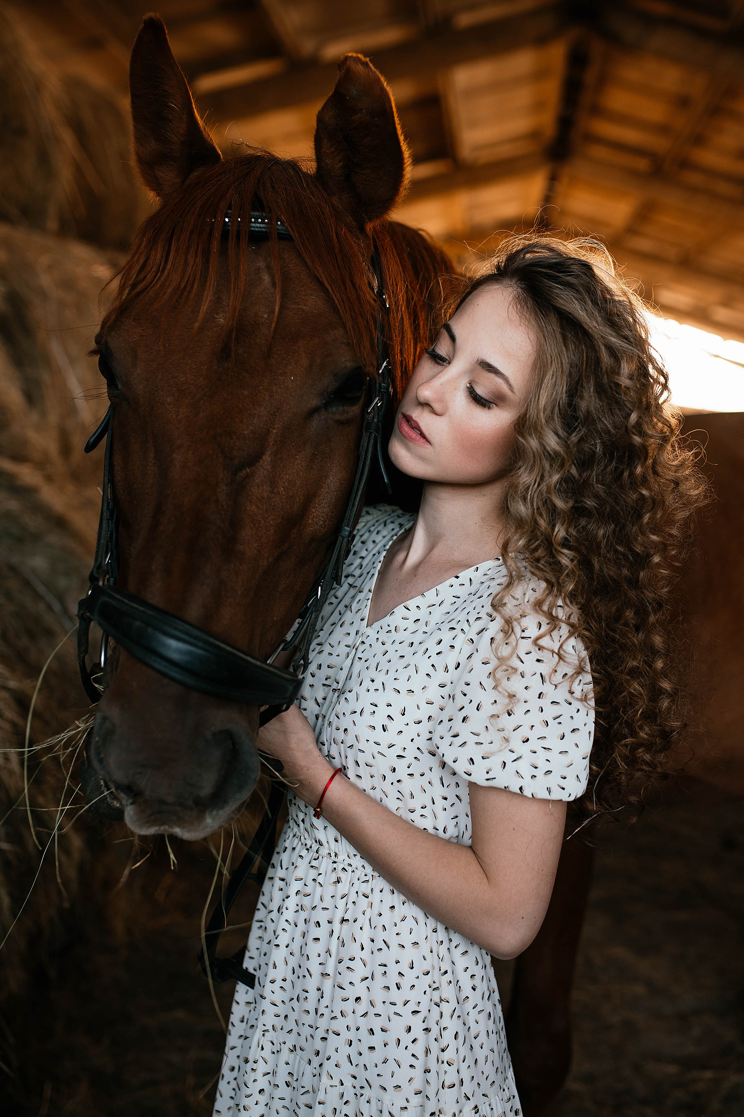 Съемки с лошадьми. Свадебный, семейный фотограф в Рязани Лена Брант