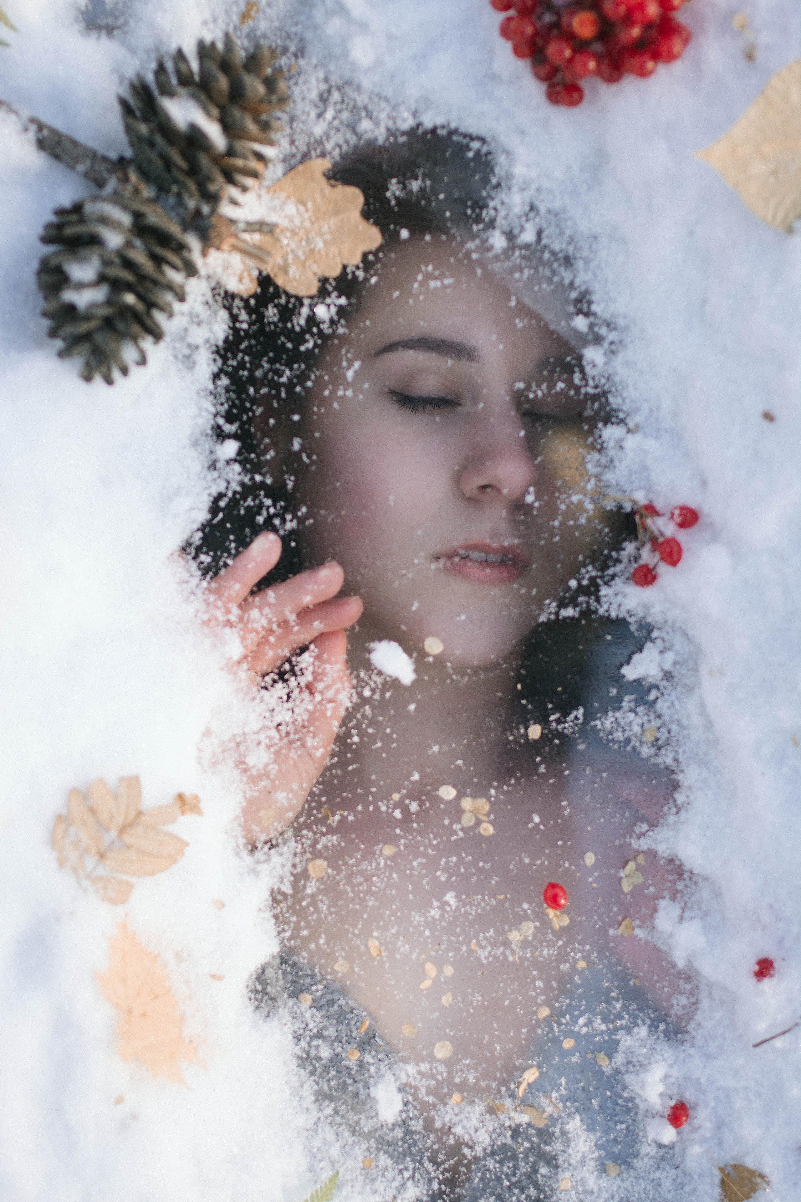 Подо льдом. Свадебный, семейный фотограф в Рязани Лена Брант