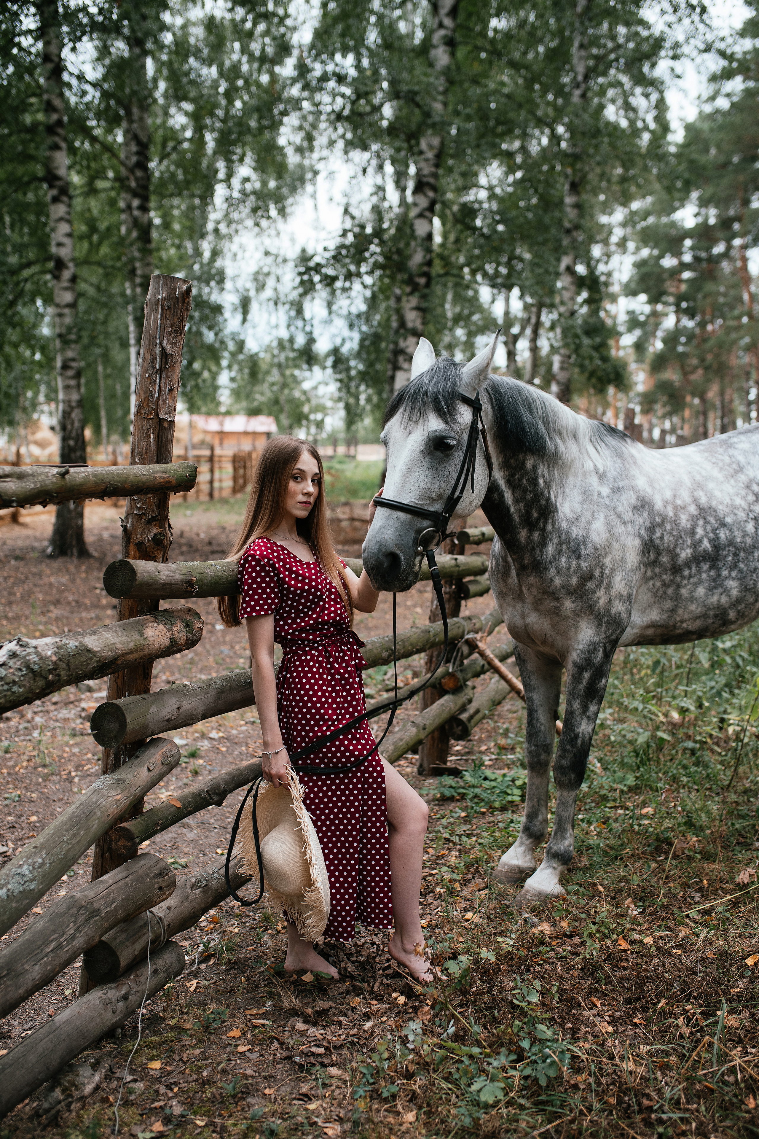 Съемки с лошадьми. Свадебный, семейный фотограф в Рязани Лена Брант