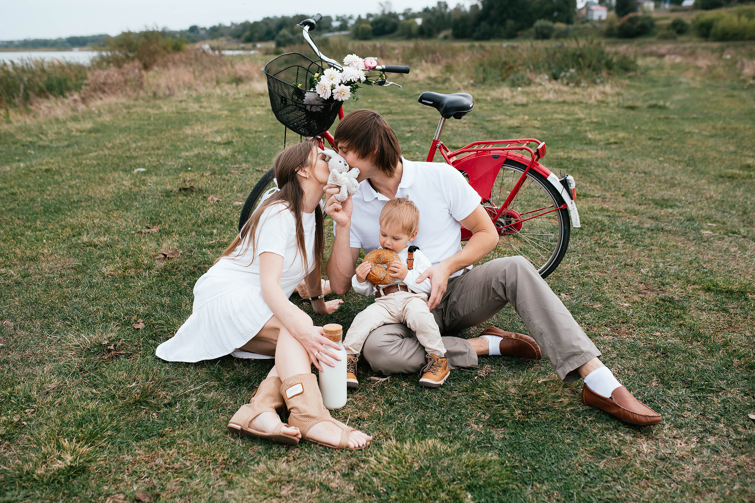 Семейная в деревне. Свадебный, семейный фотограф в Рязани Лена Брант