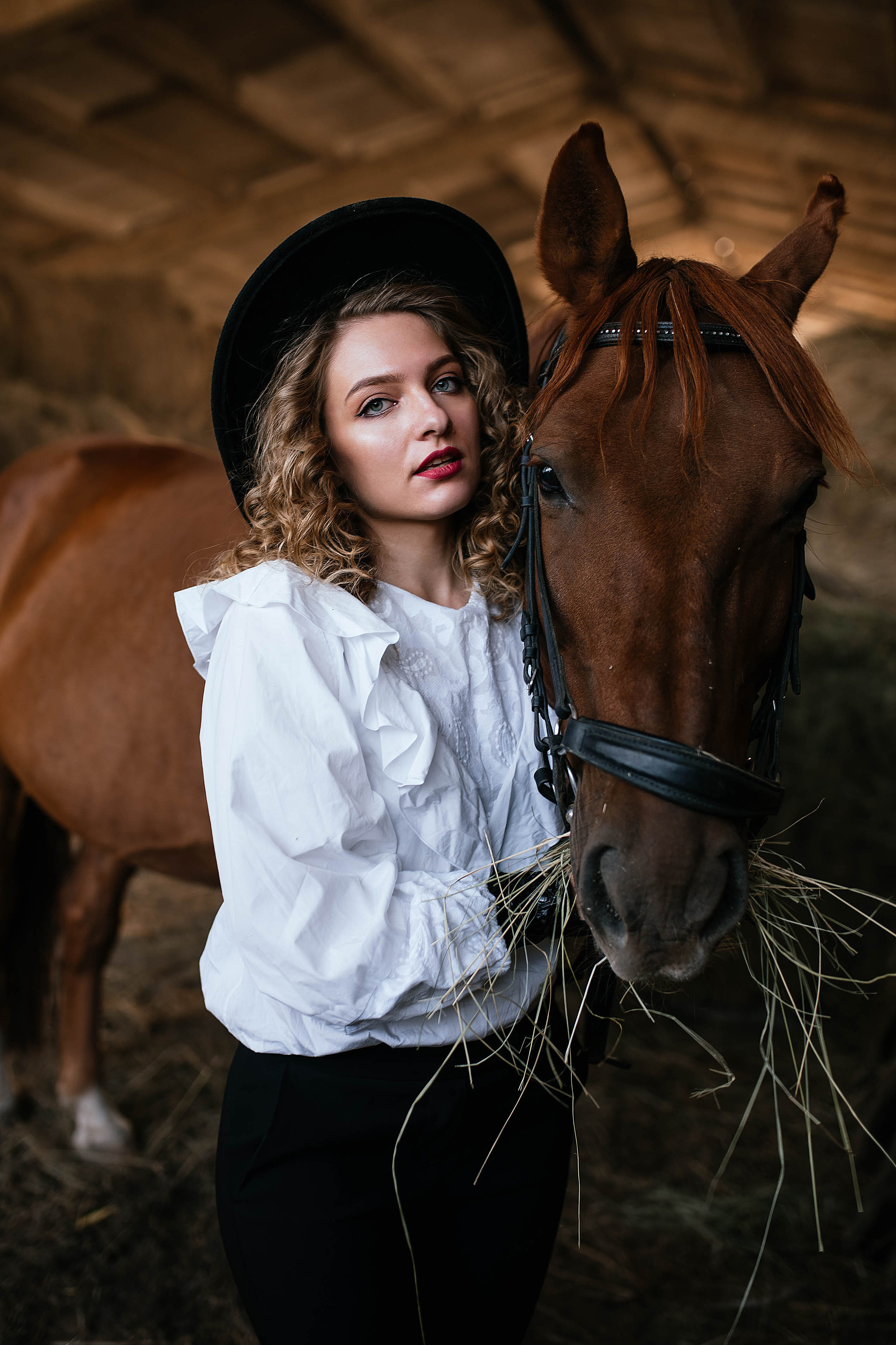 Съемки с лошадьми. Свадебный, семейный фотограф в Рязани Лена Брант